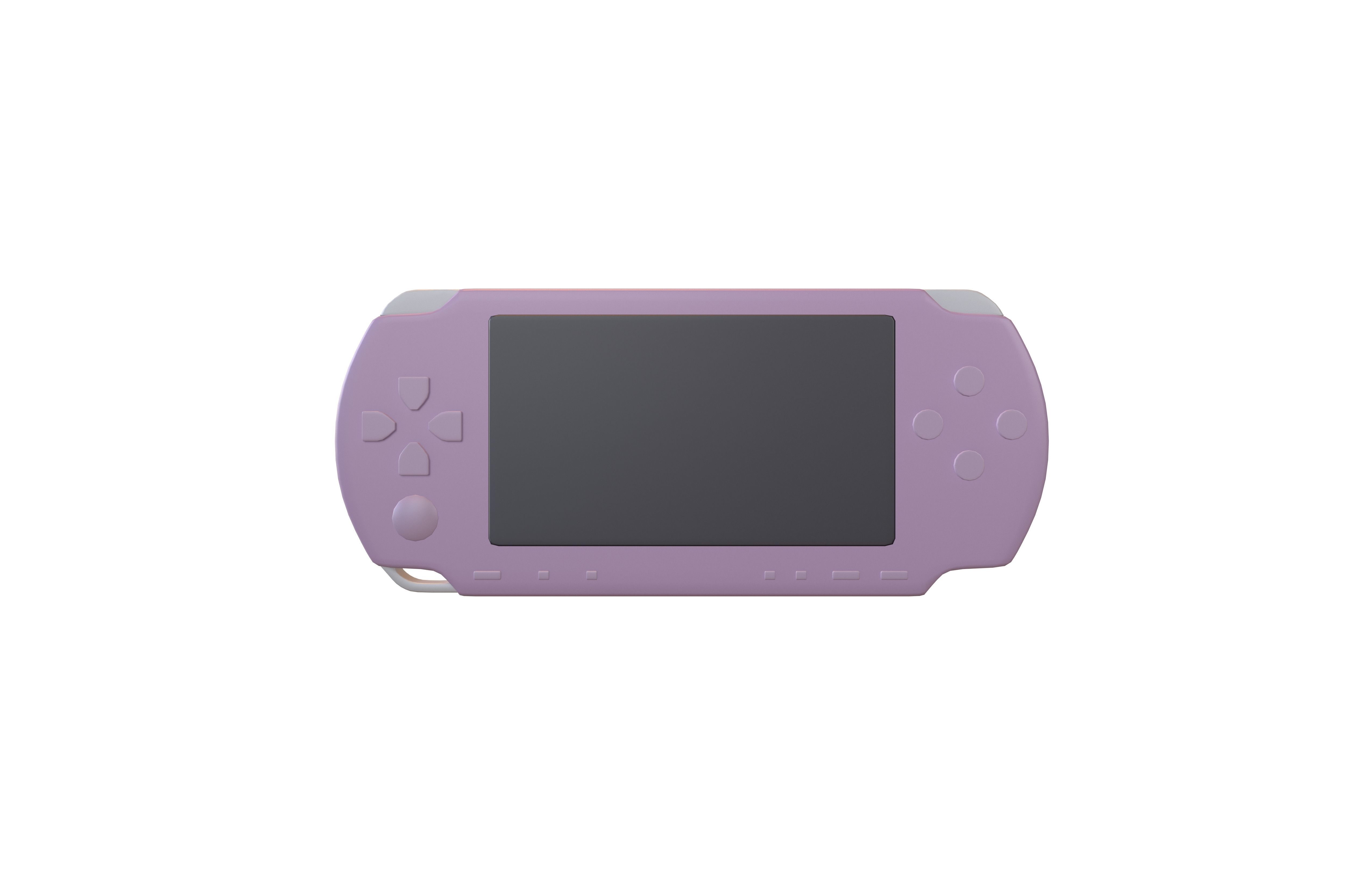 Cartoon PSP v1 007 Low-poly 3D model_1