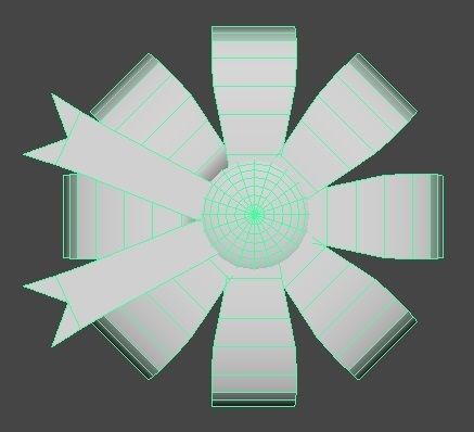 Bow for gifts Free low-poly 3D model_1