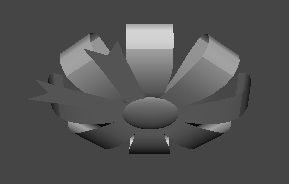 Bow for gifts Free low-poly 3D model_2