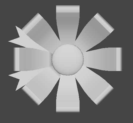 Bow for gifts Free low-poly 3D model_4