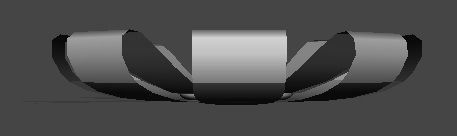 Bow for gifts Free low-poly 3D model_3