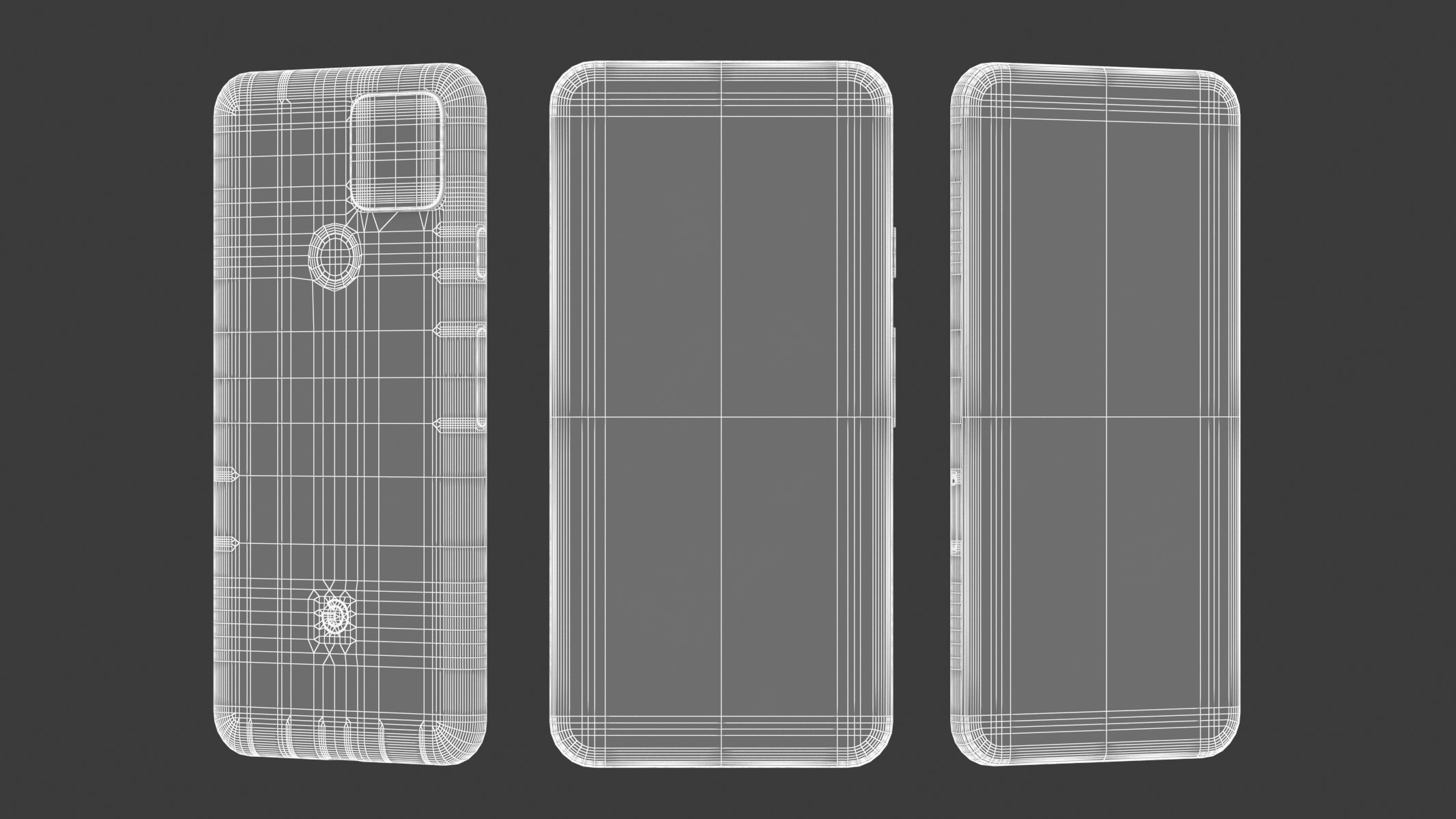 Google Pixel 5 Sorta Sage 3D model_17