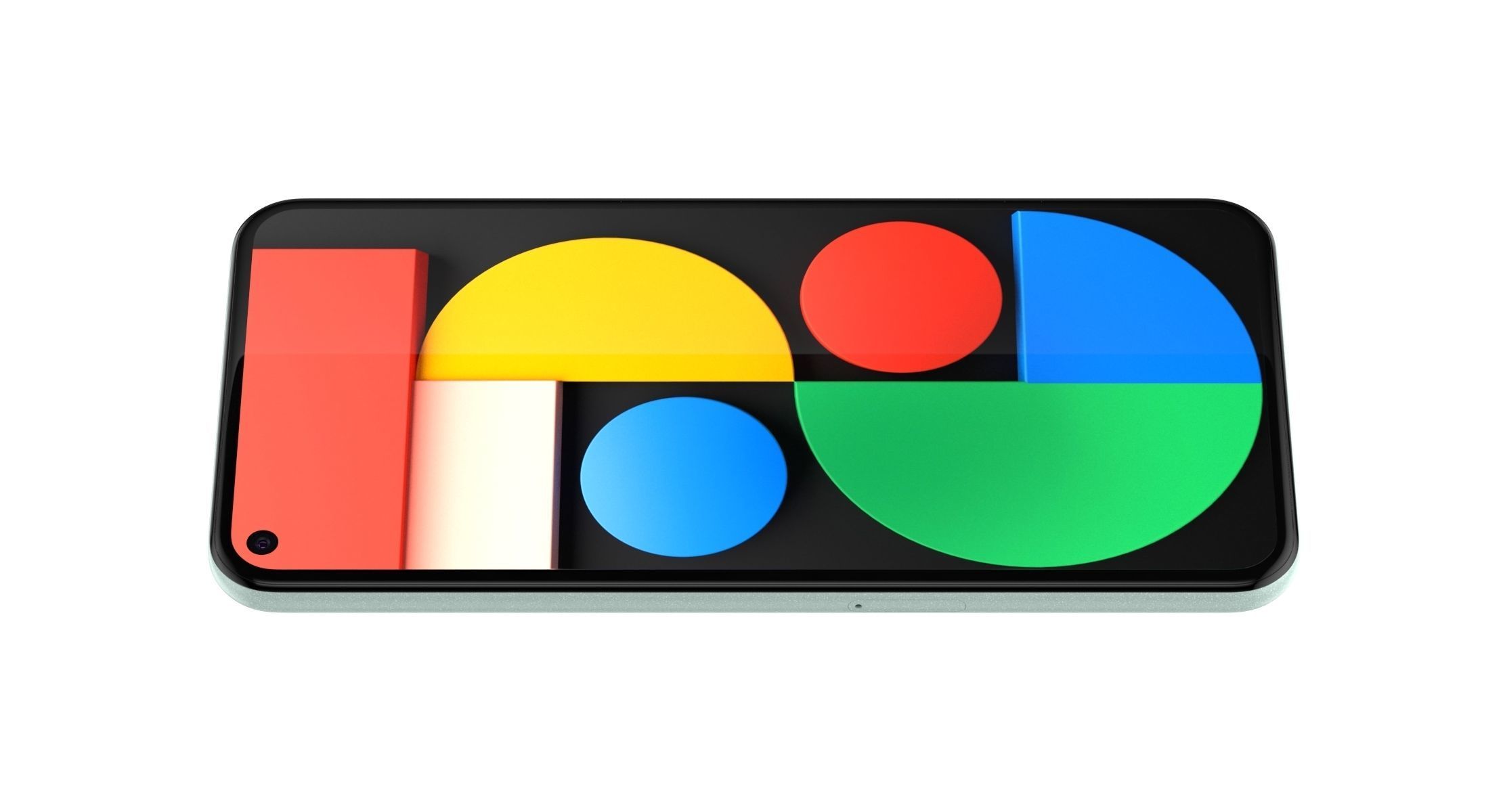 Google Pixel 5 Sorta Sage 3D model_3