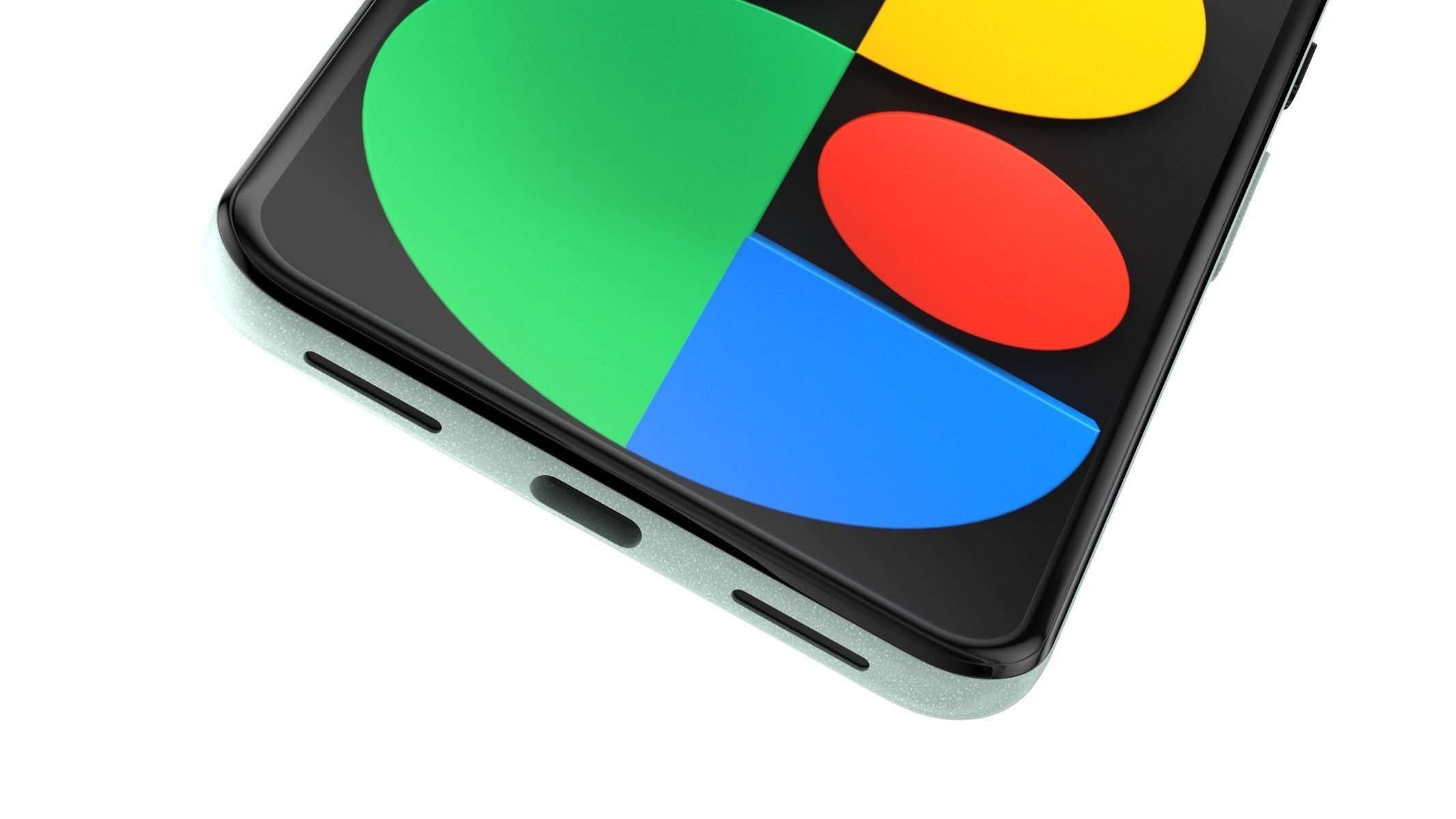 Google Pixel 5 Sorta Sage 3D model_5