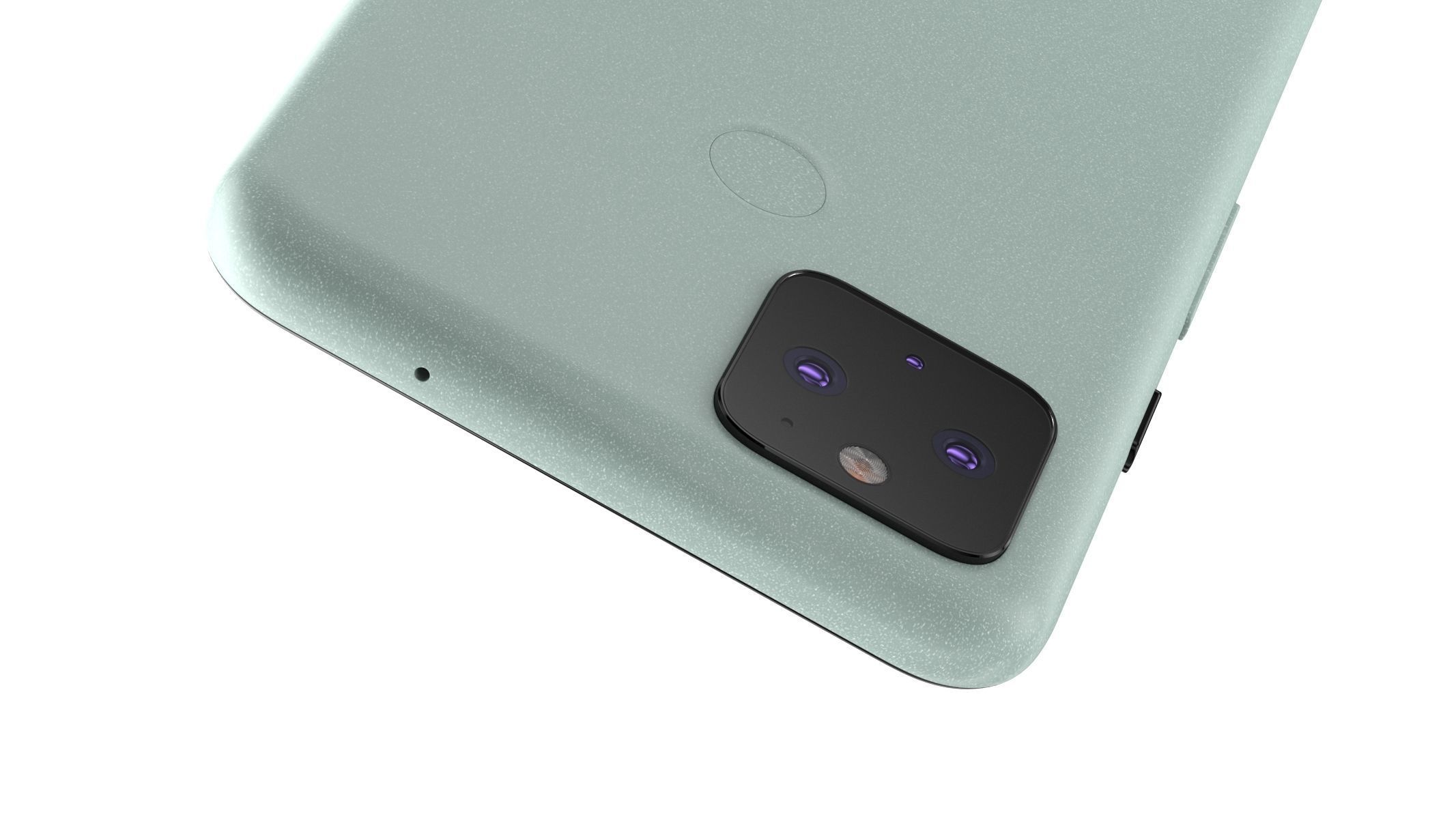 Google Pixel 5 Sorta Sage 3D model_6