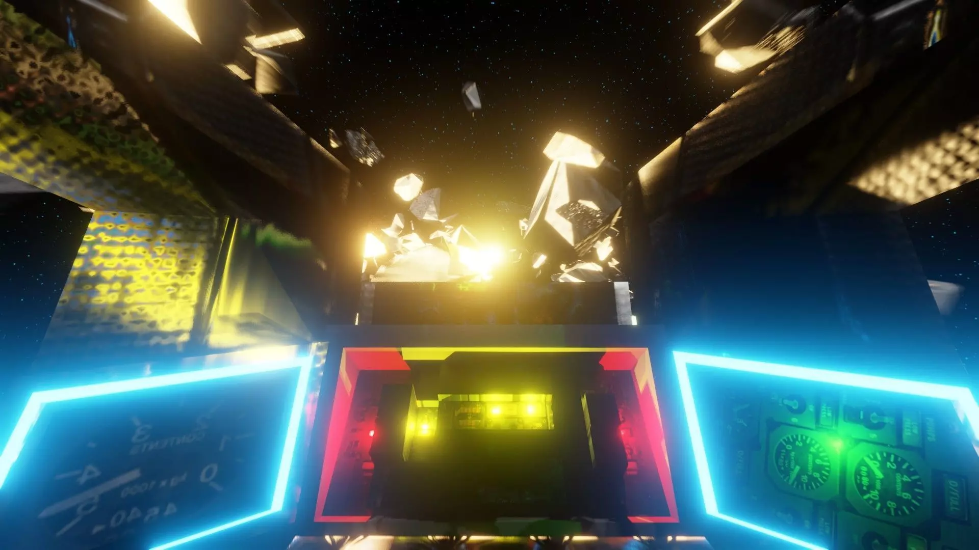 meteor model for scifi animations Low-poly 3D model_0