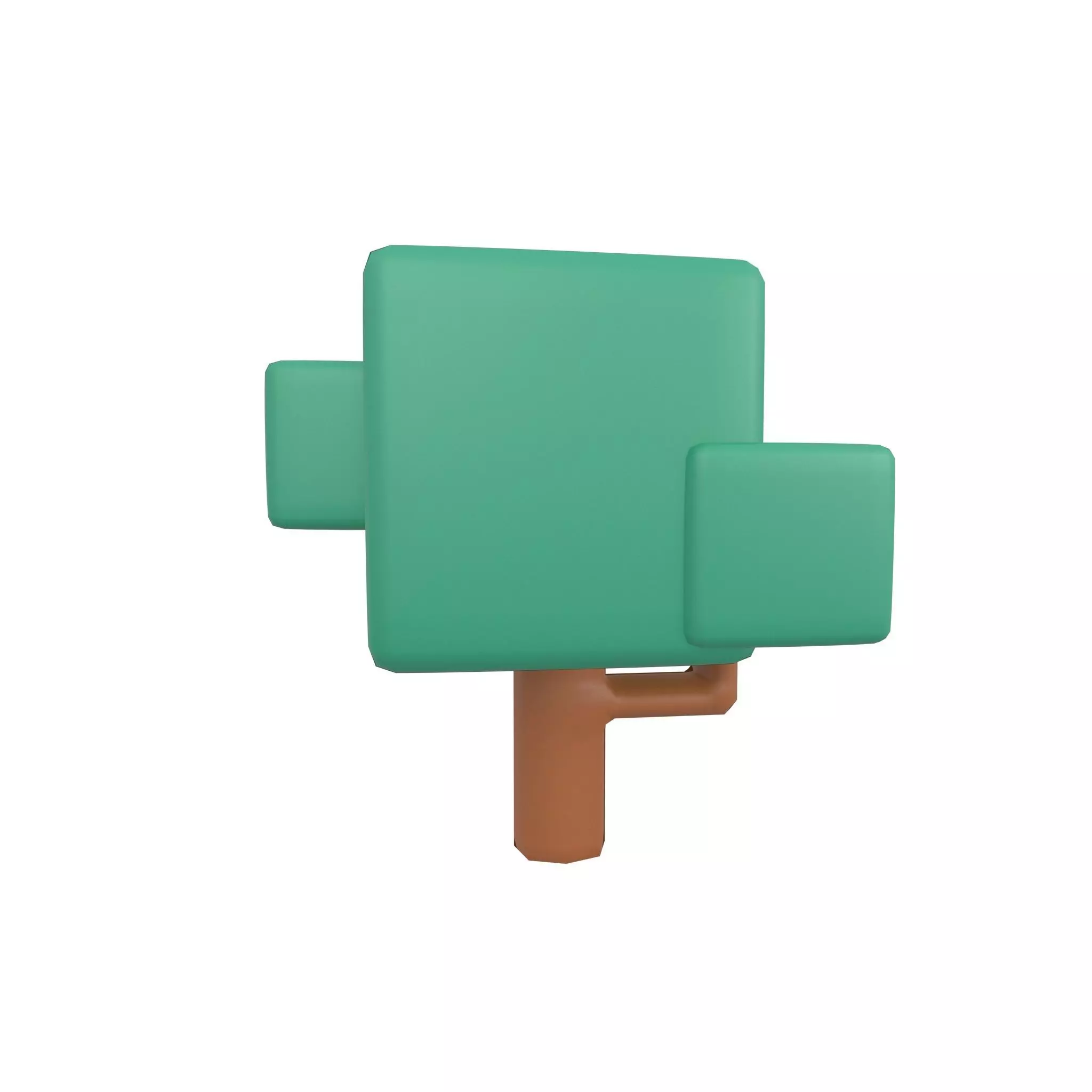 Cartoon Tree v16 003 Low-poly 3D model_0