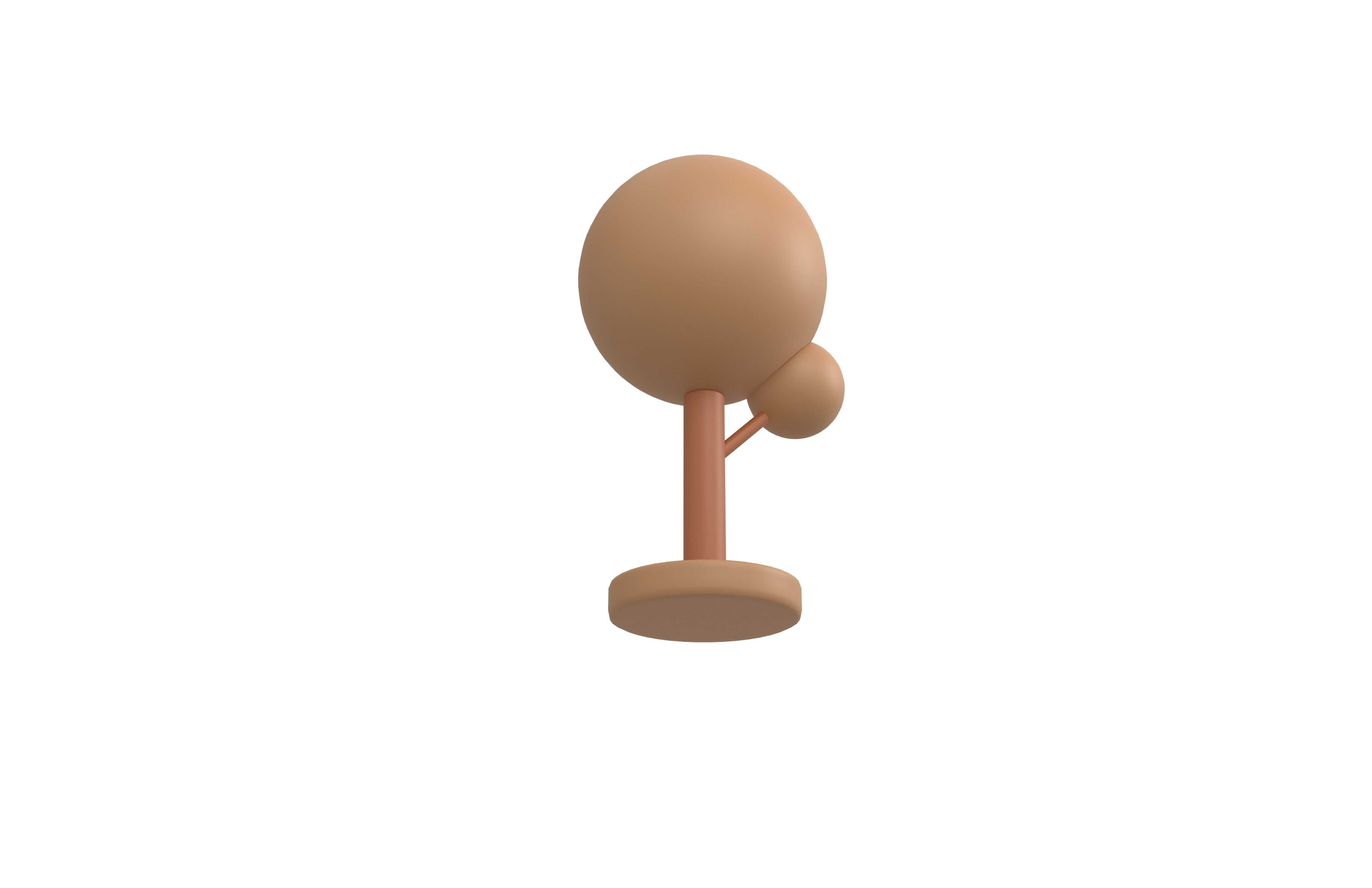 Cartoon Tree v21 004 Low-poly 3D model_3