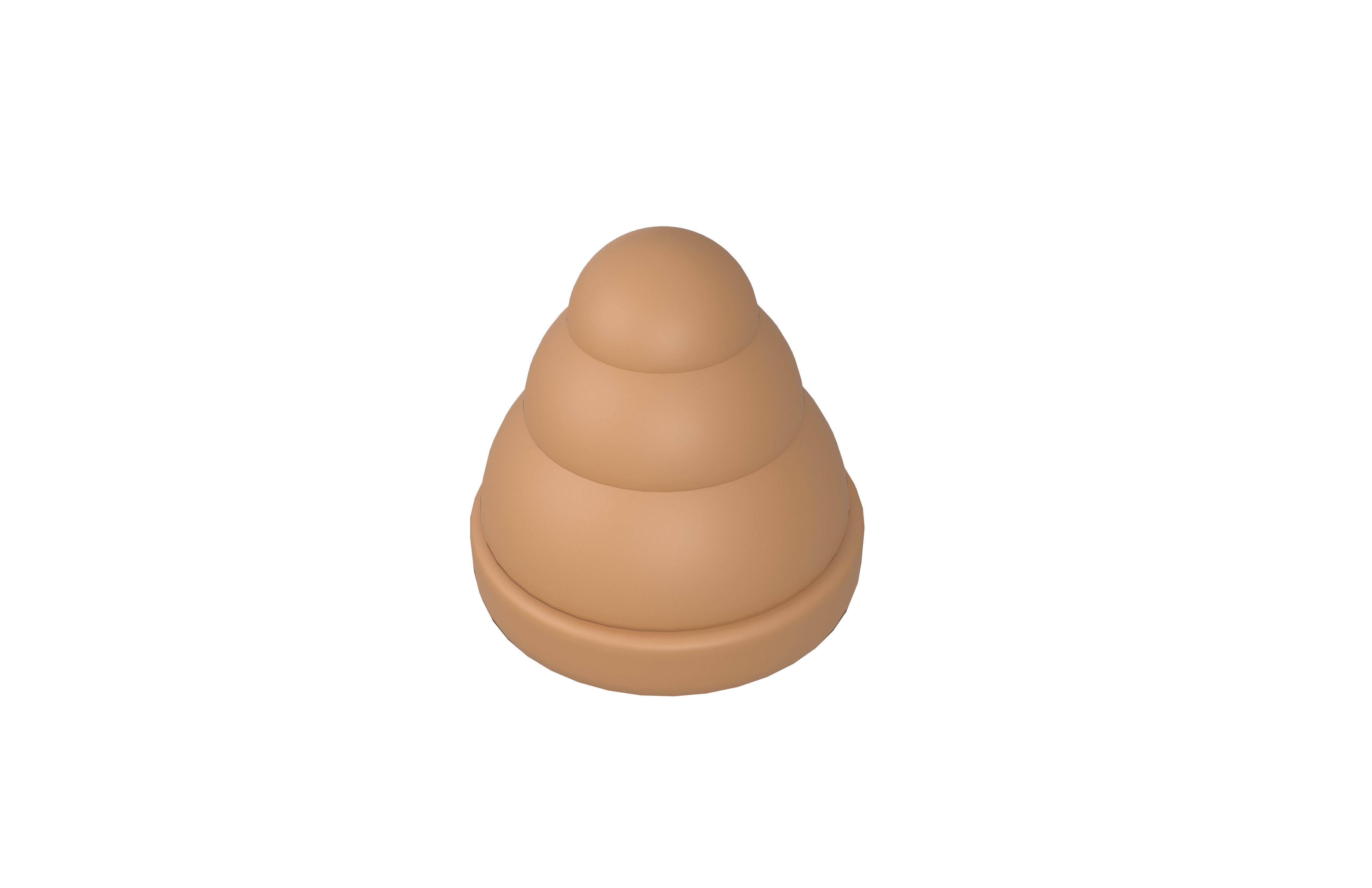 Cartoon Tree v22 005 Low-poly 3D model_3