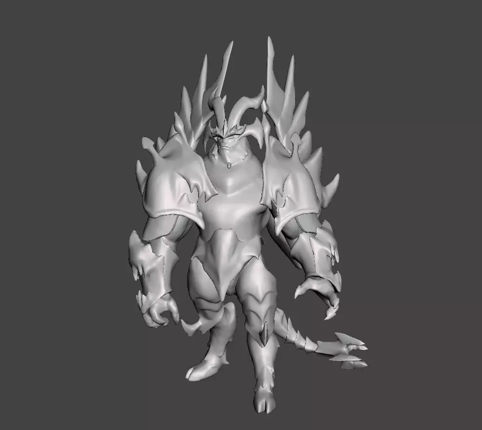Gatekeeper Galio 3D Model 3D print model_0