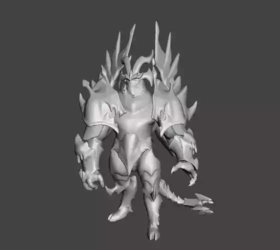 Gatekeeper Galio 3D Model