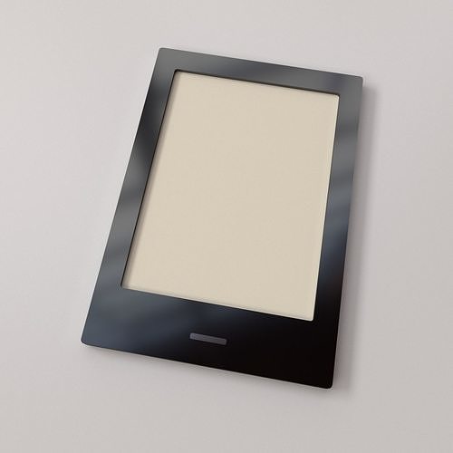 Ebook Reader 3D model