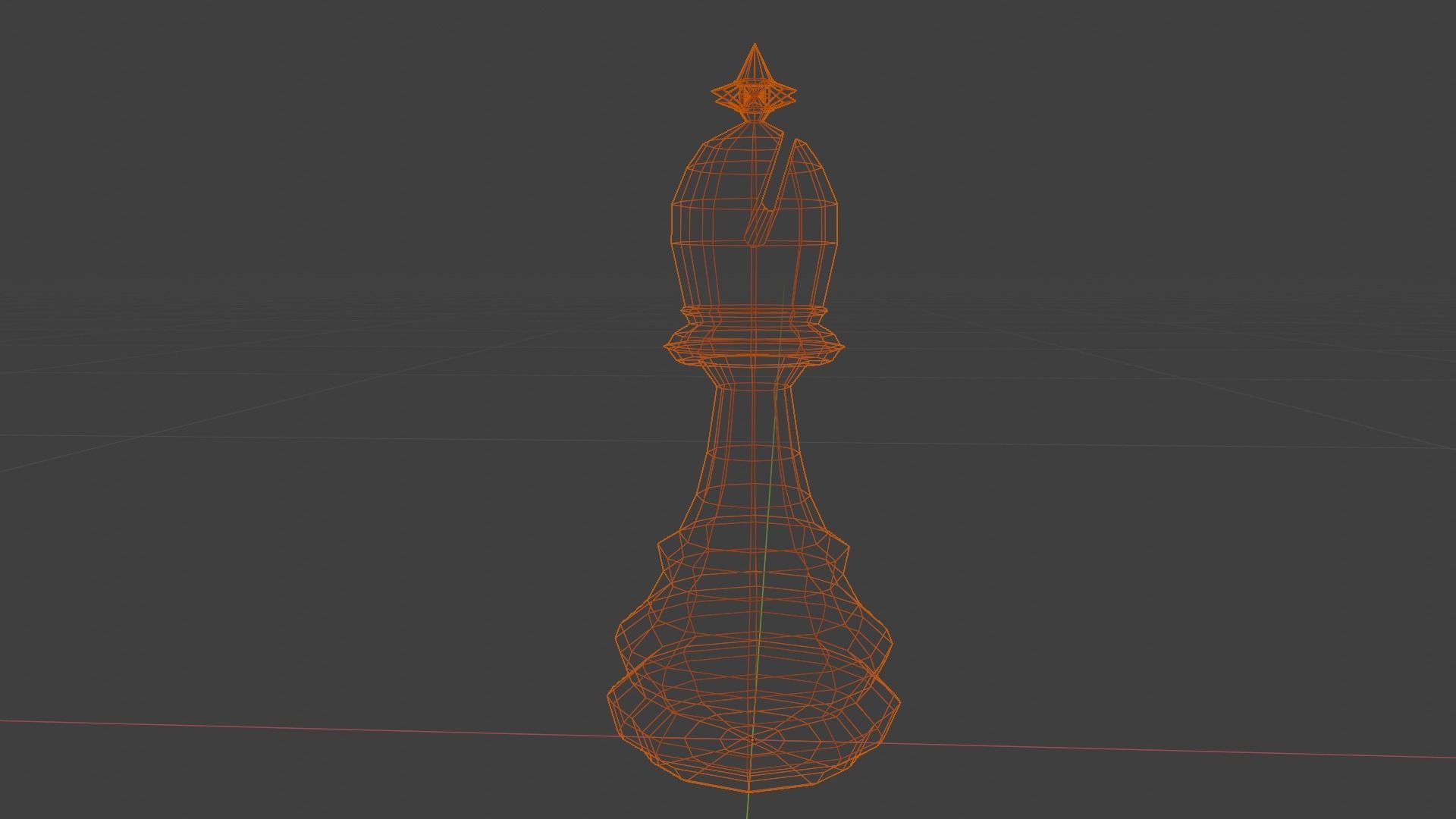 Emission Submission Chess Set Low-poly 3D model_22