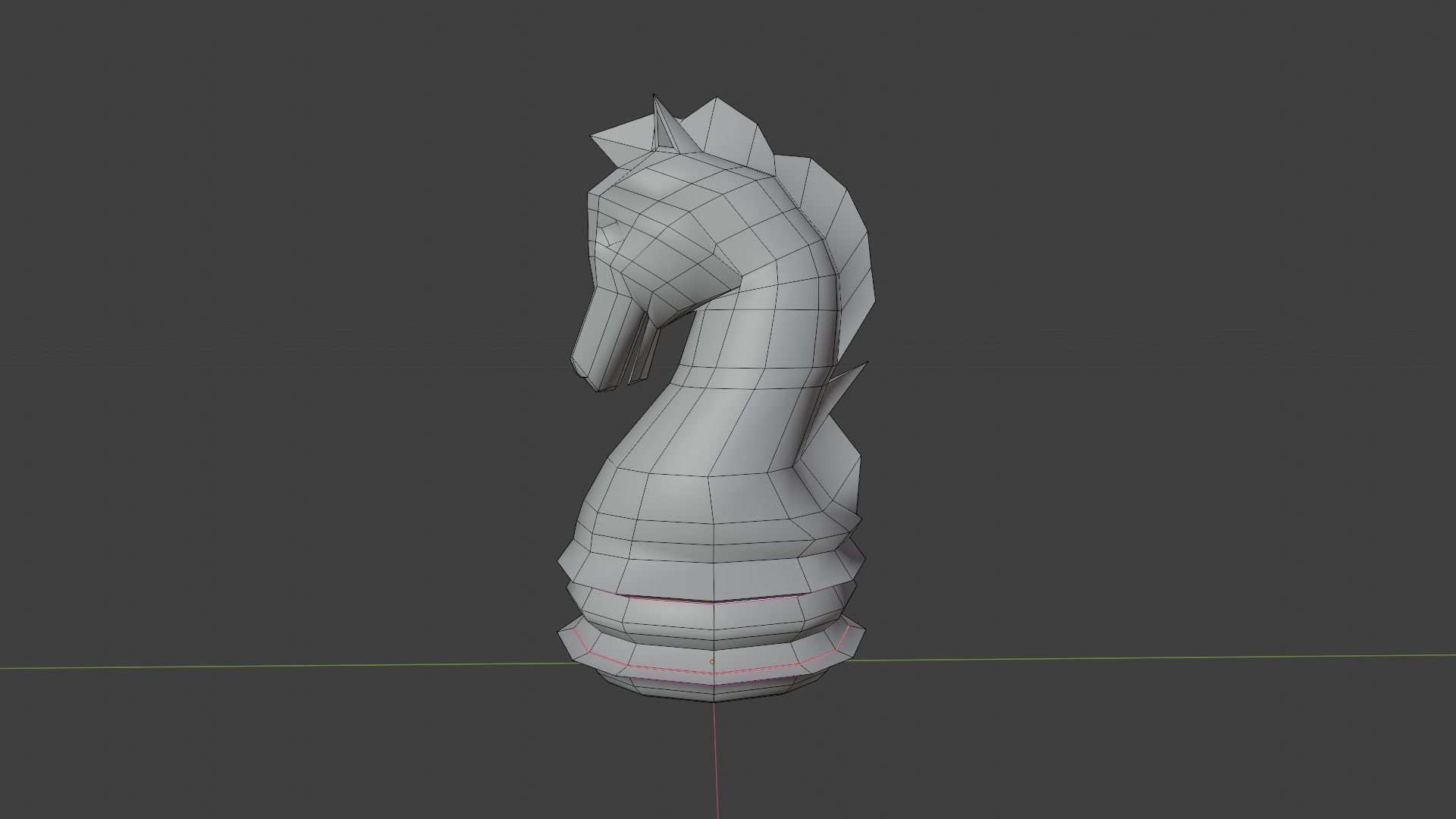 Emission Submission Chess Set Low-poly 3D model_12
