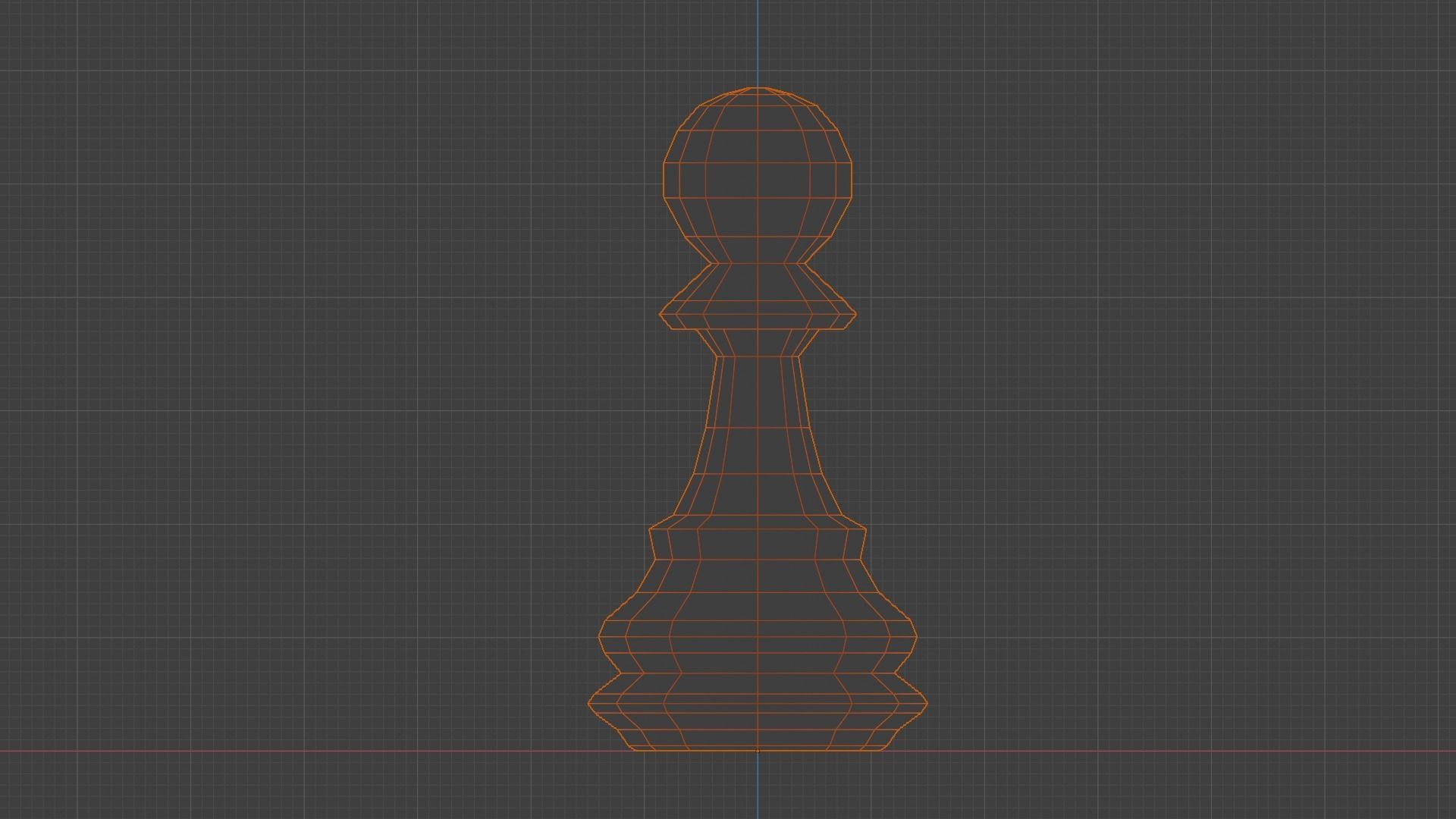 Emission Submission Chess Set Low-poly 3D model_10
