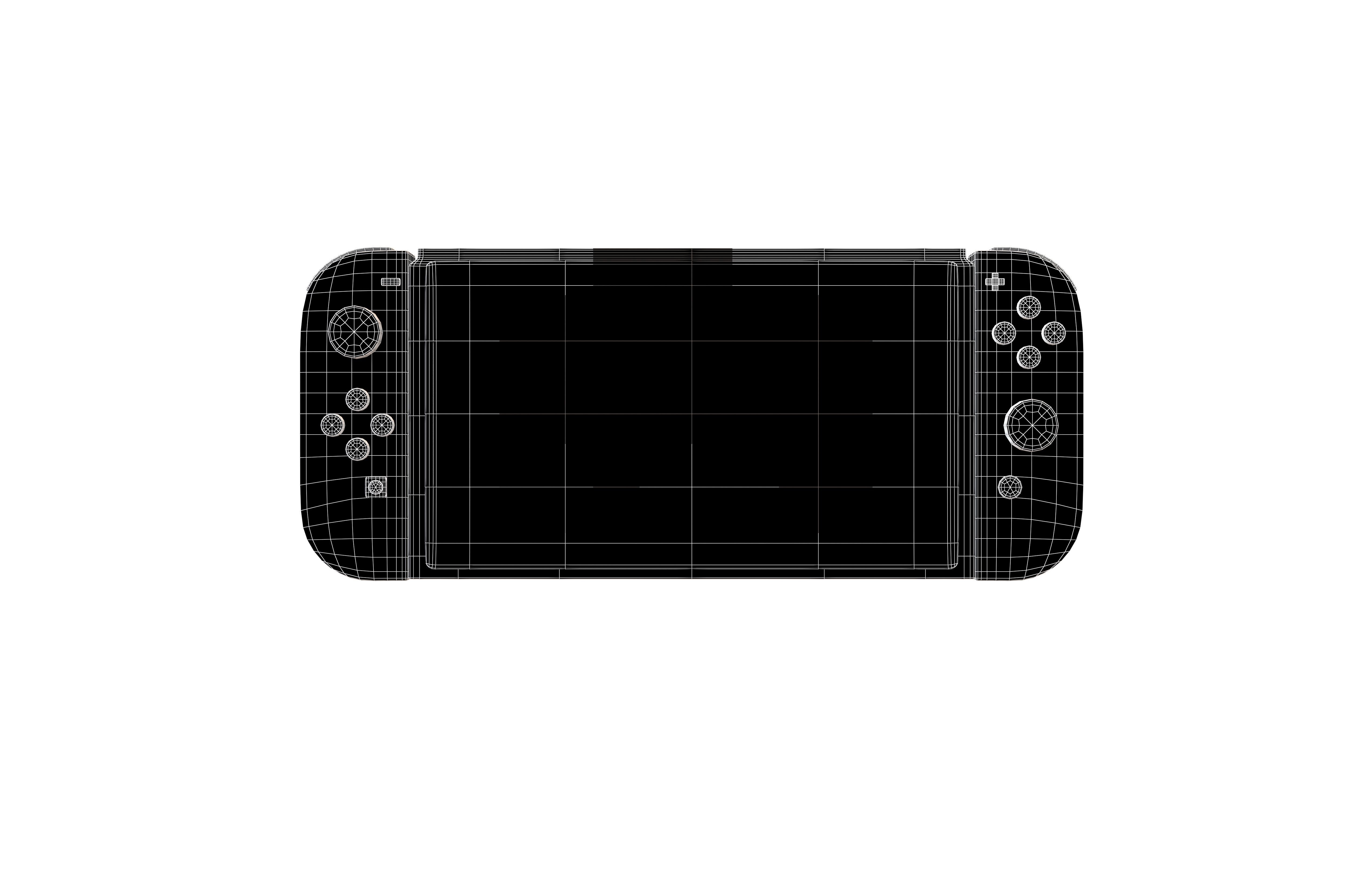 Cartoon Switch v1 006 Low-poly 3D model_6