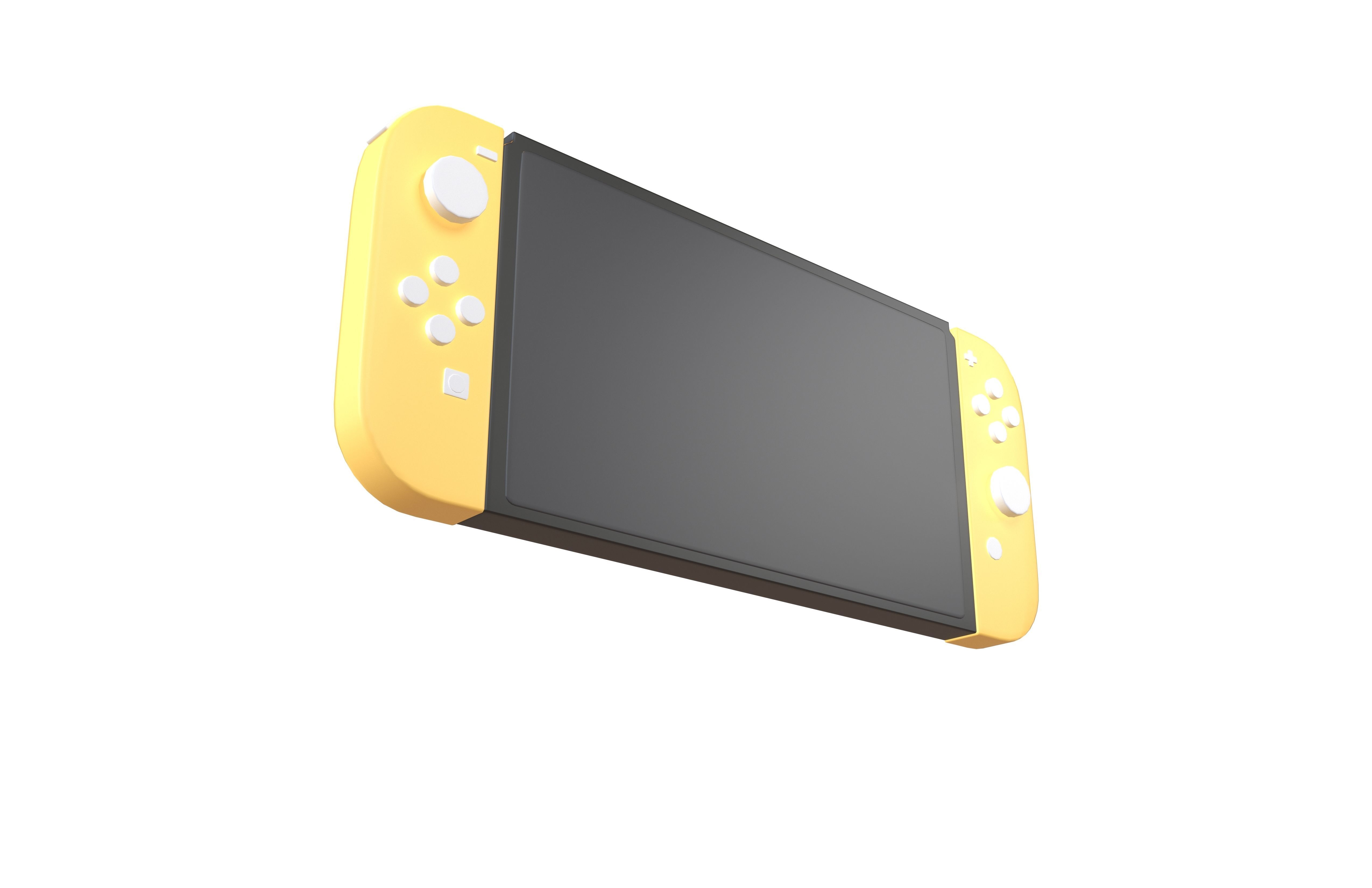 Cartoon Switch v1 007 Low-poly 3D model_3