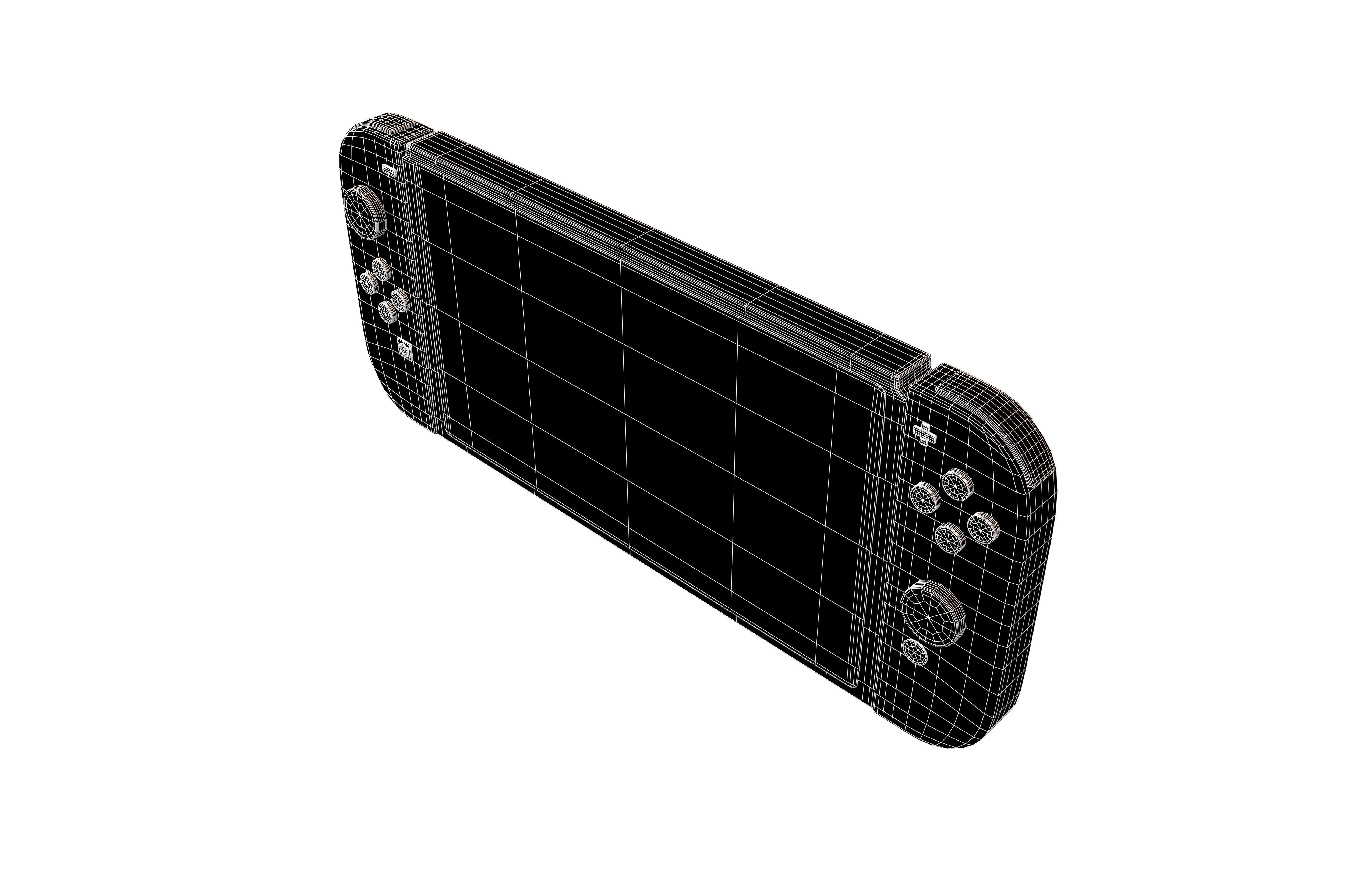 Cartoon Switch v1 007 Low-poly 3D model_7