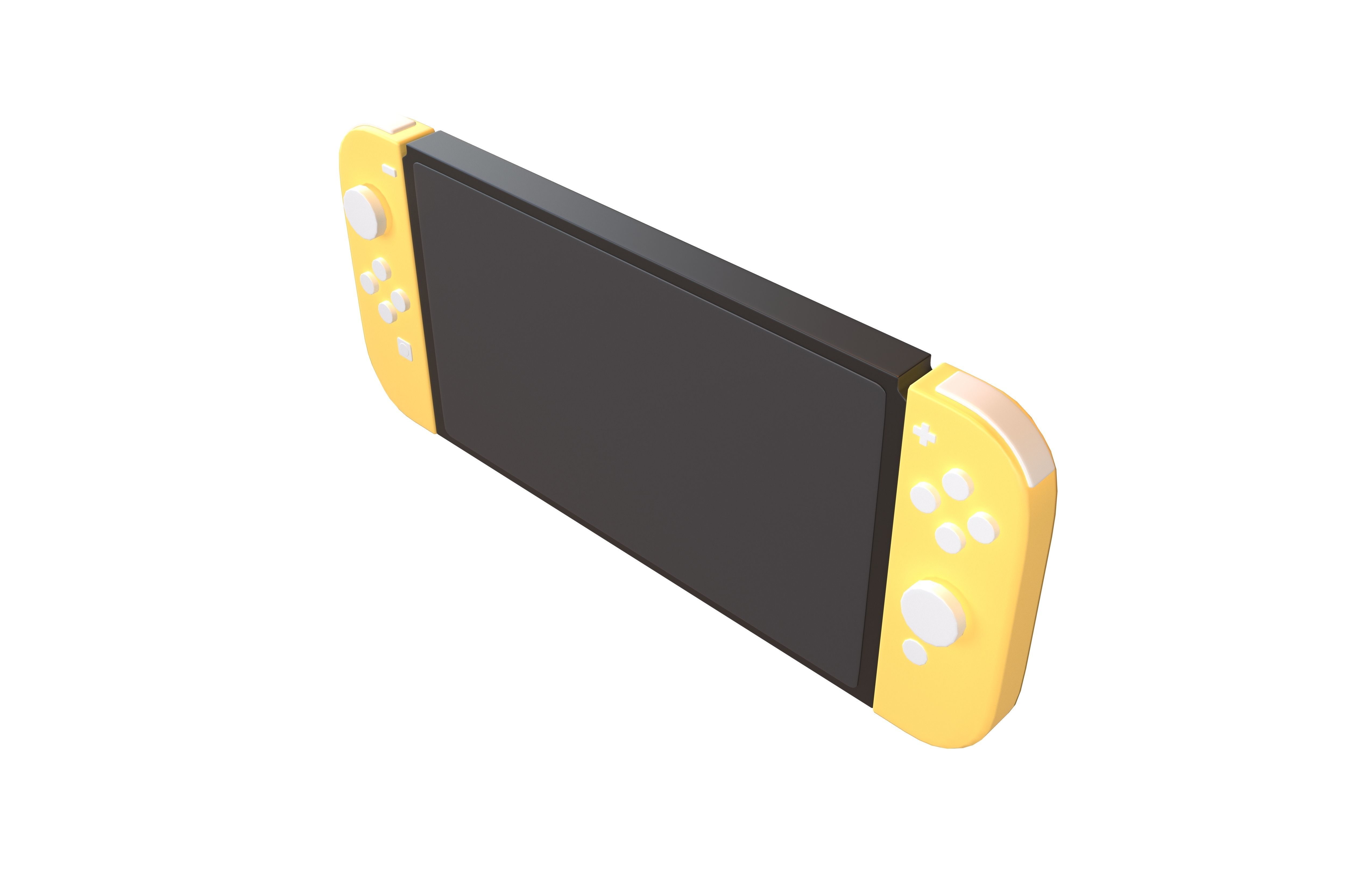 Cartoon Switch v1 007 Low-poly 3D model_2