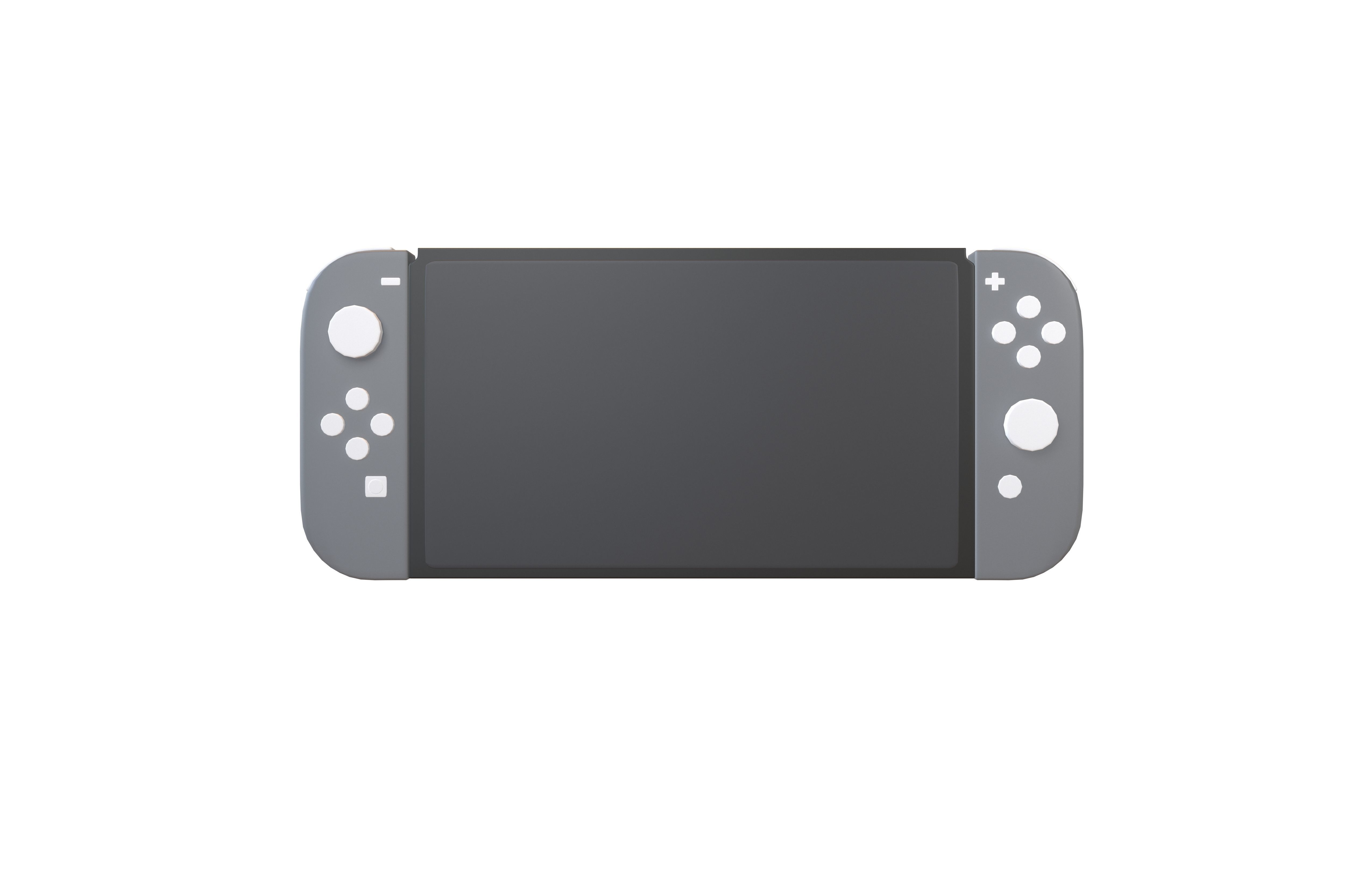 Cartoon Switch v1 008 Low-poly 3D model_2