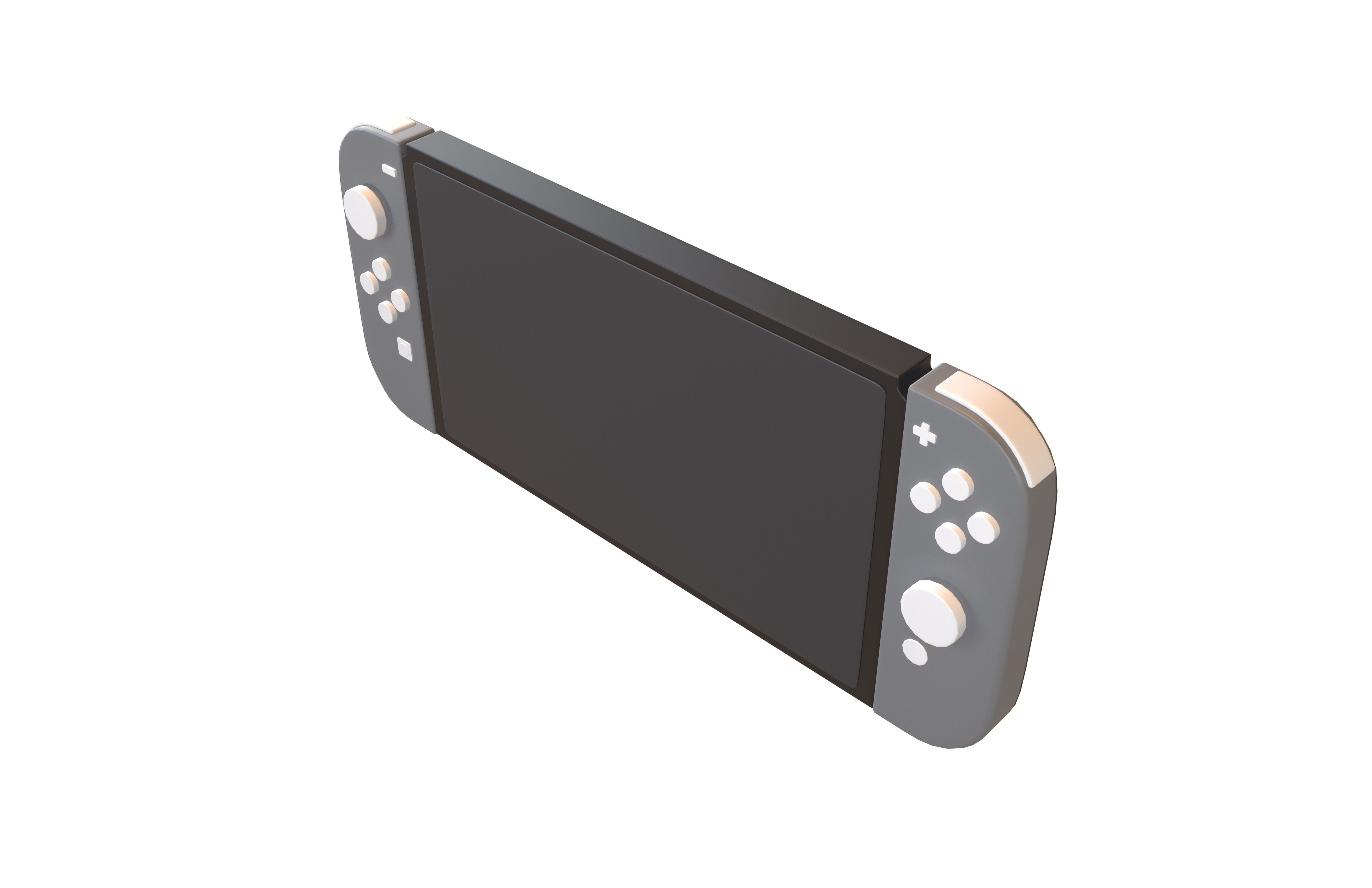 Cartoon Switch v1 008 Low-poly 3D model_1