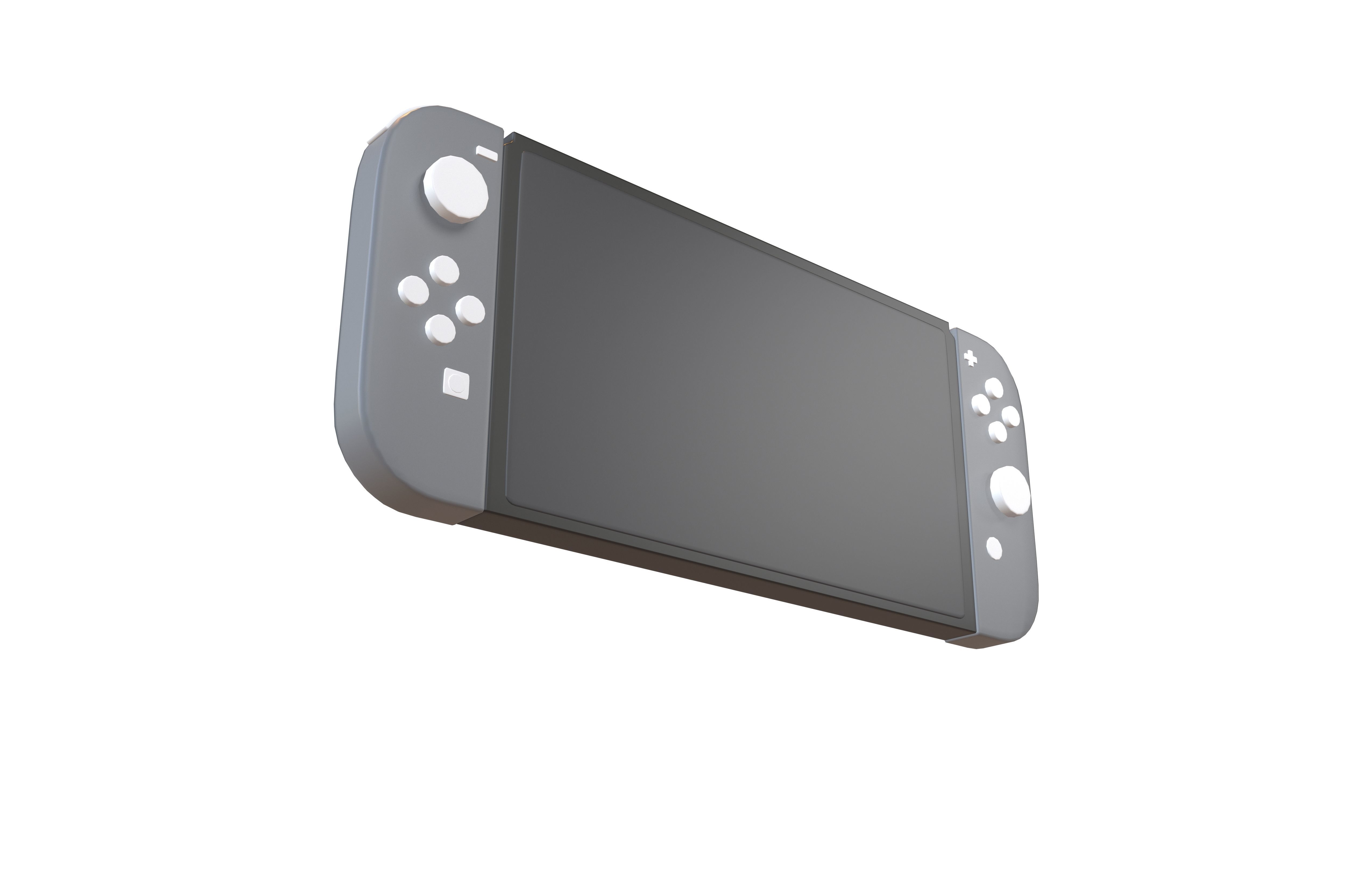 Cartoon Switch v1 008 Low-poly 3D model_3