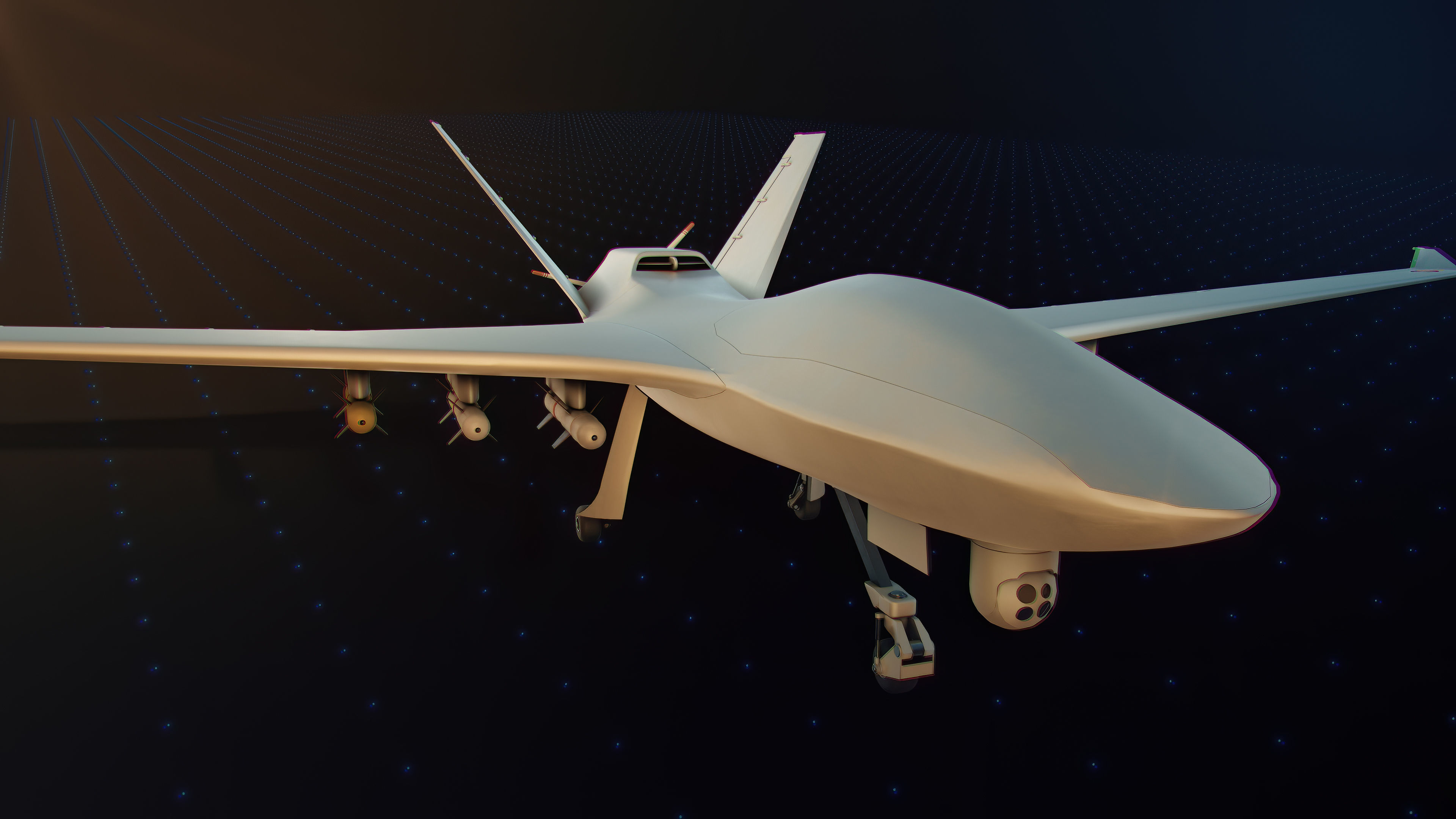 UAV drone 3D model_12