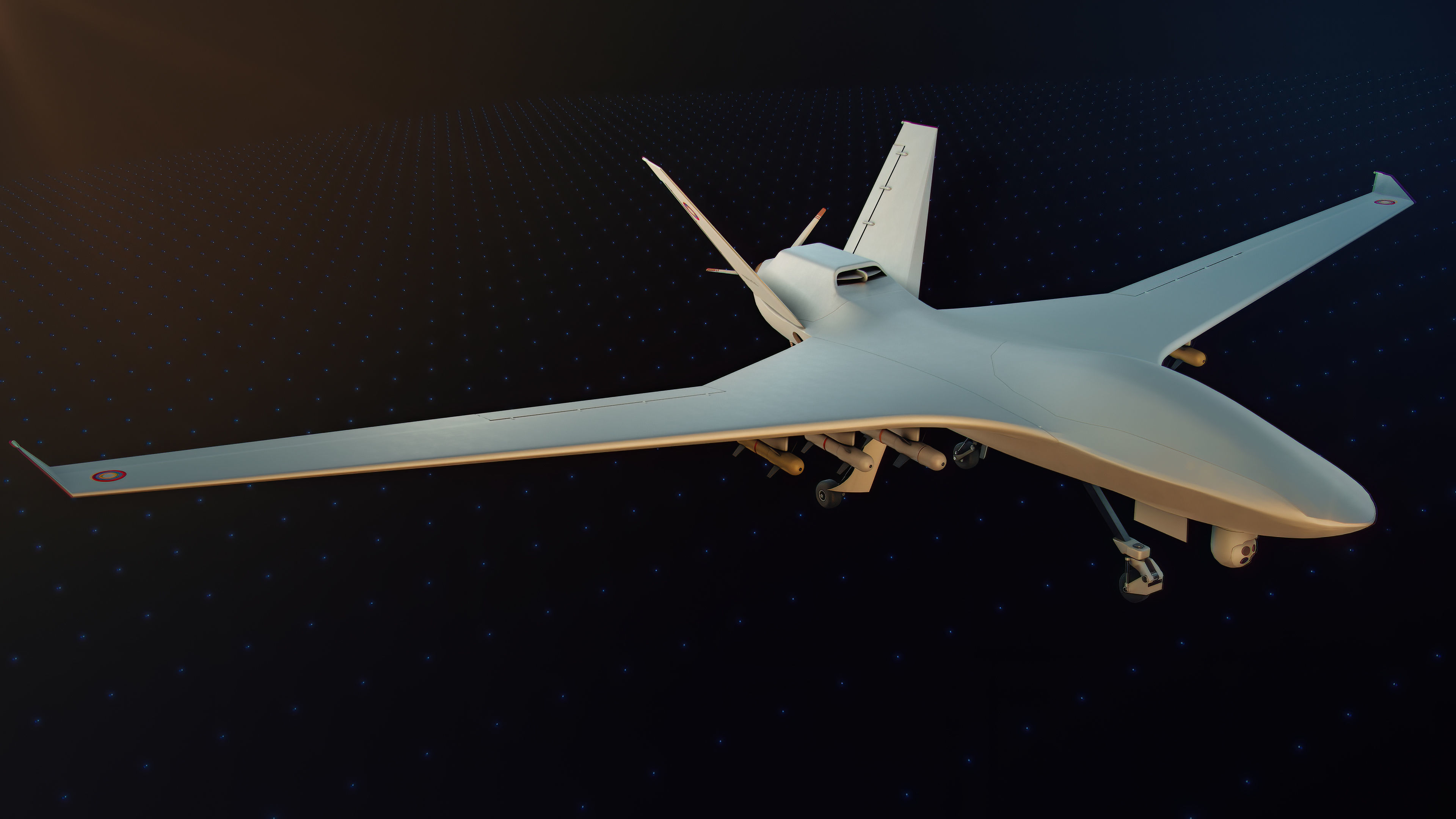 UAV drone 3D model_22