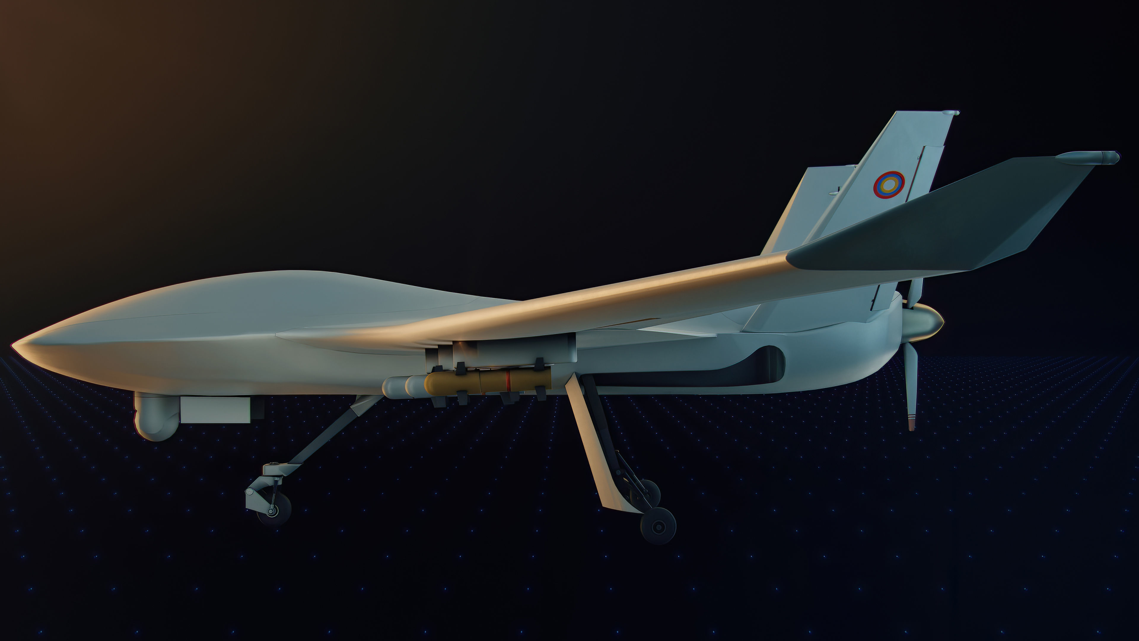 UAV drone 3D model_20