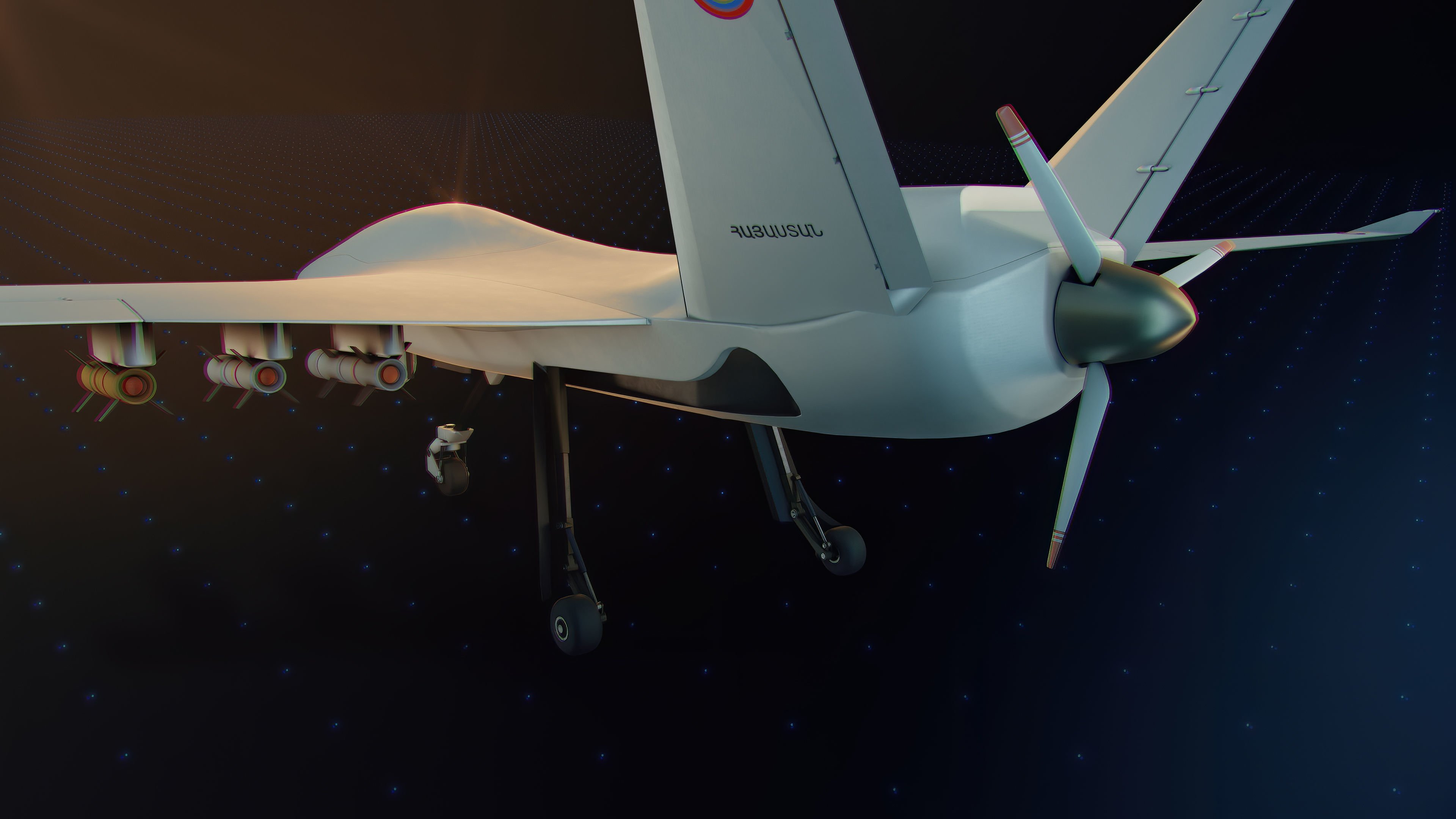 UAV drone 3D model_14