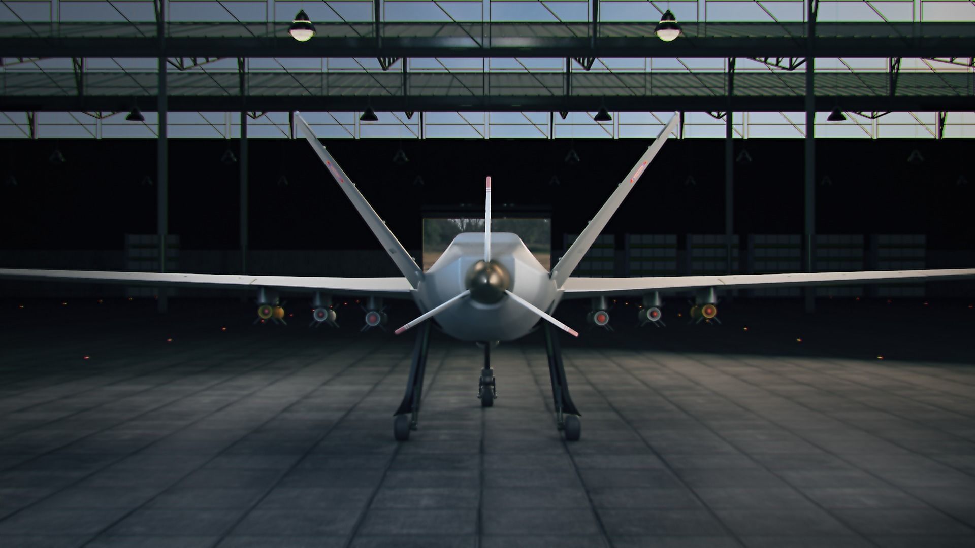 UAV drone 3D model_7