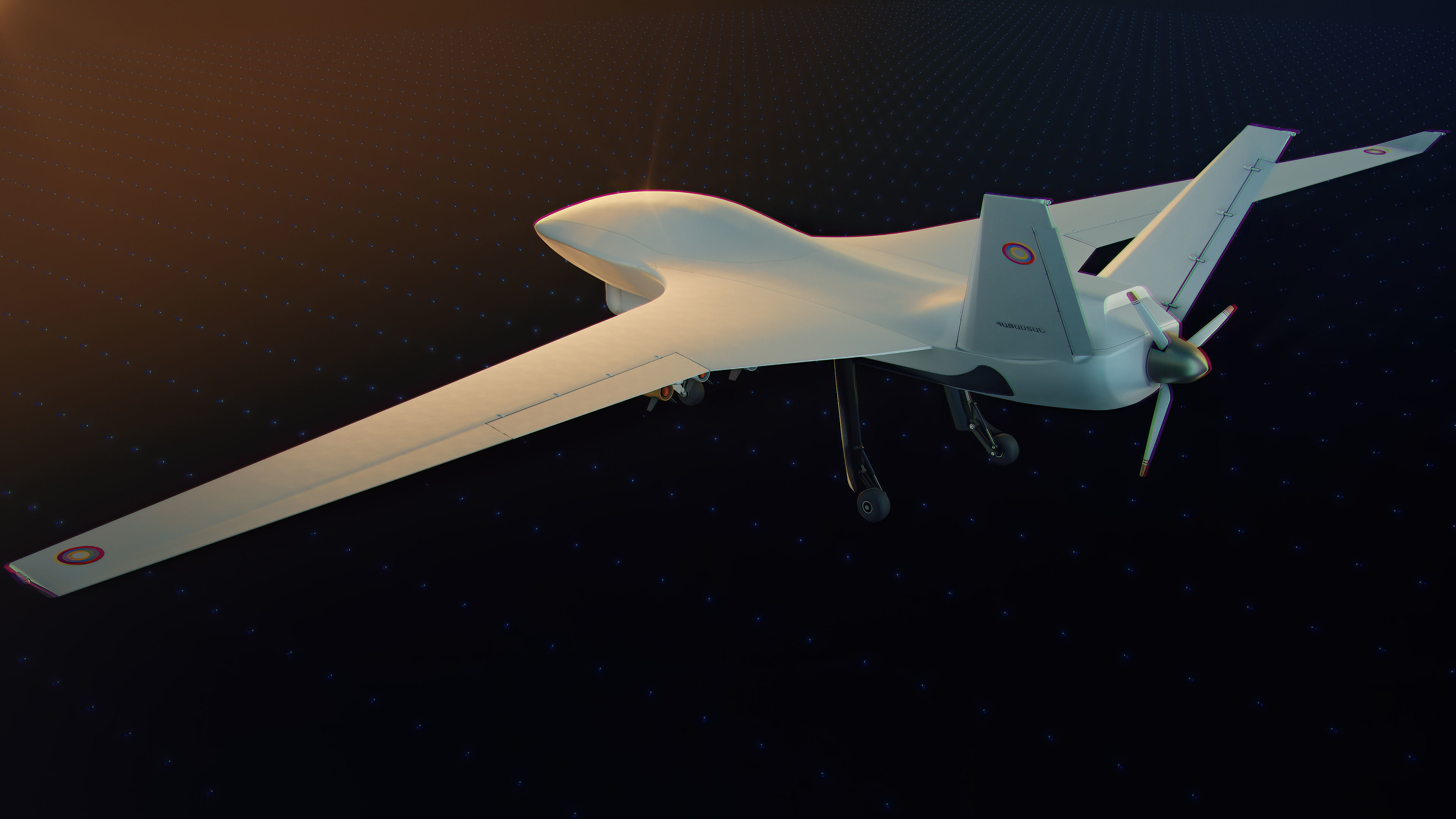UAV drone 3D model_11