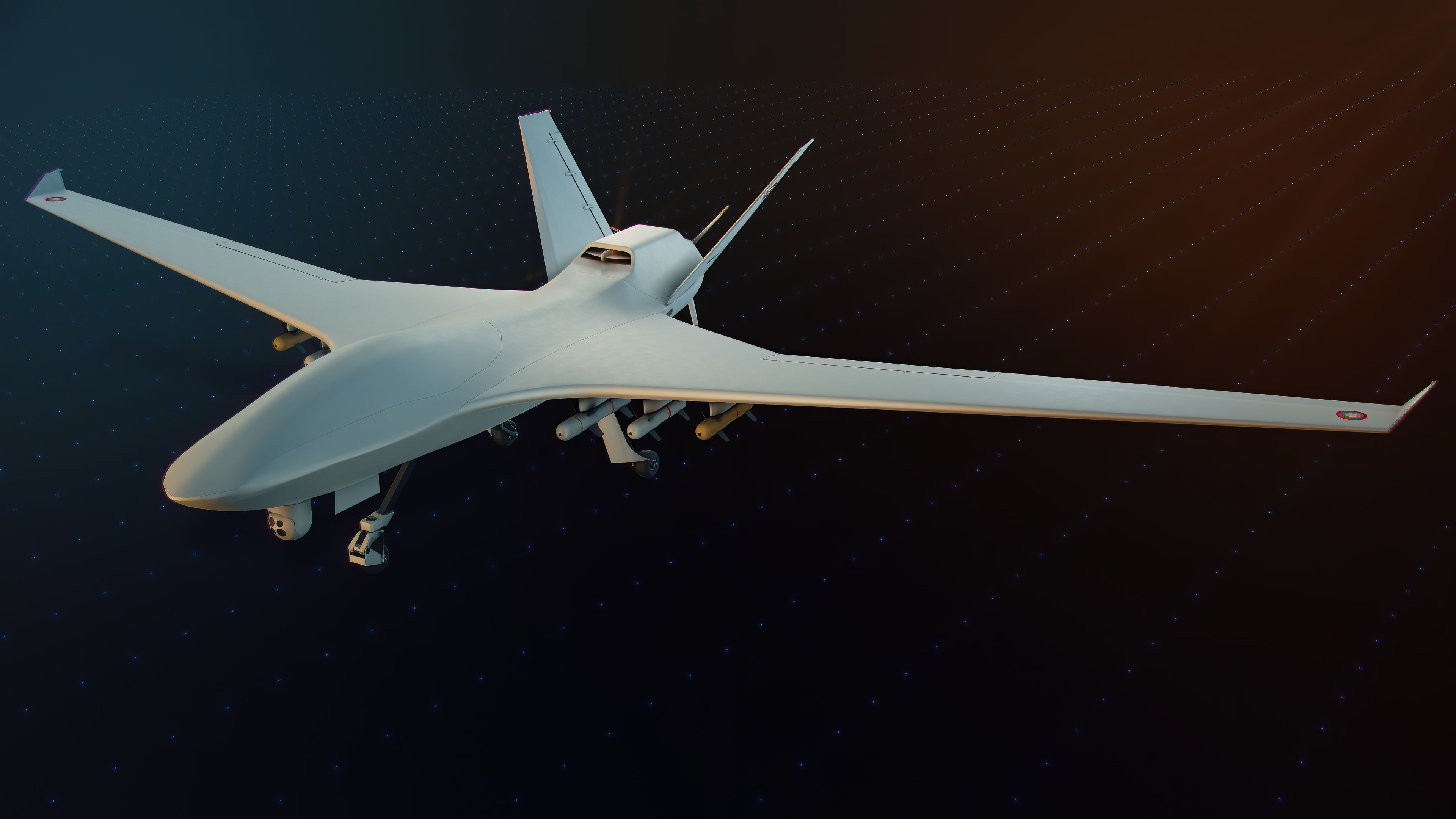 UAV drone 3D model_23