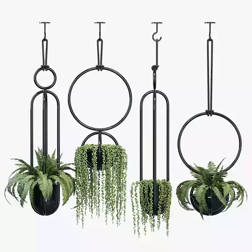 Blumen set of hanging planters