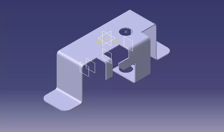 sheet metal CAD model 3D model