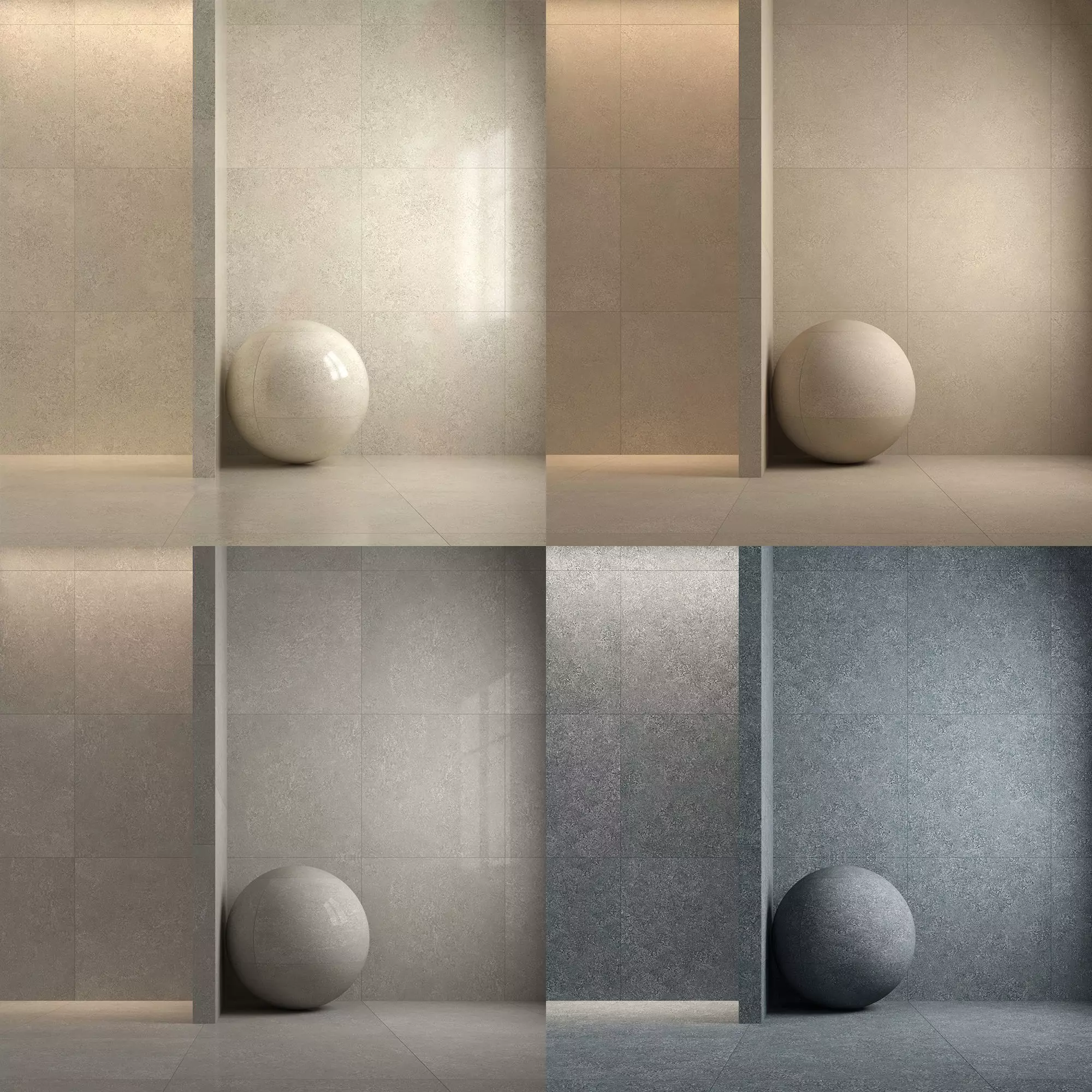 Tile Collection No 5 Low-poly 3D model_0