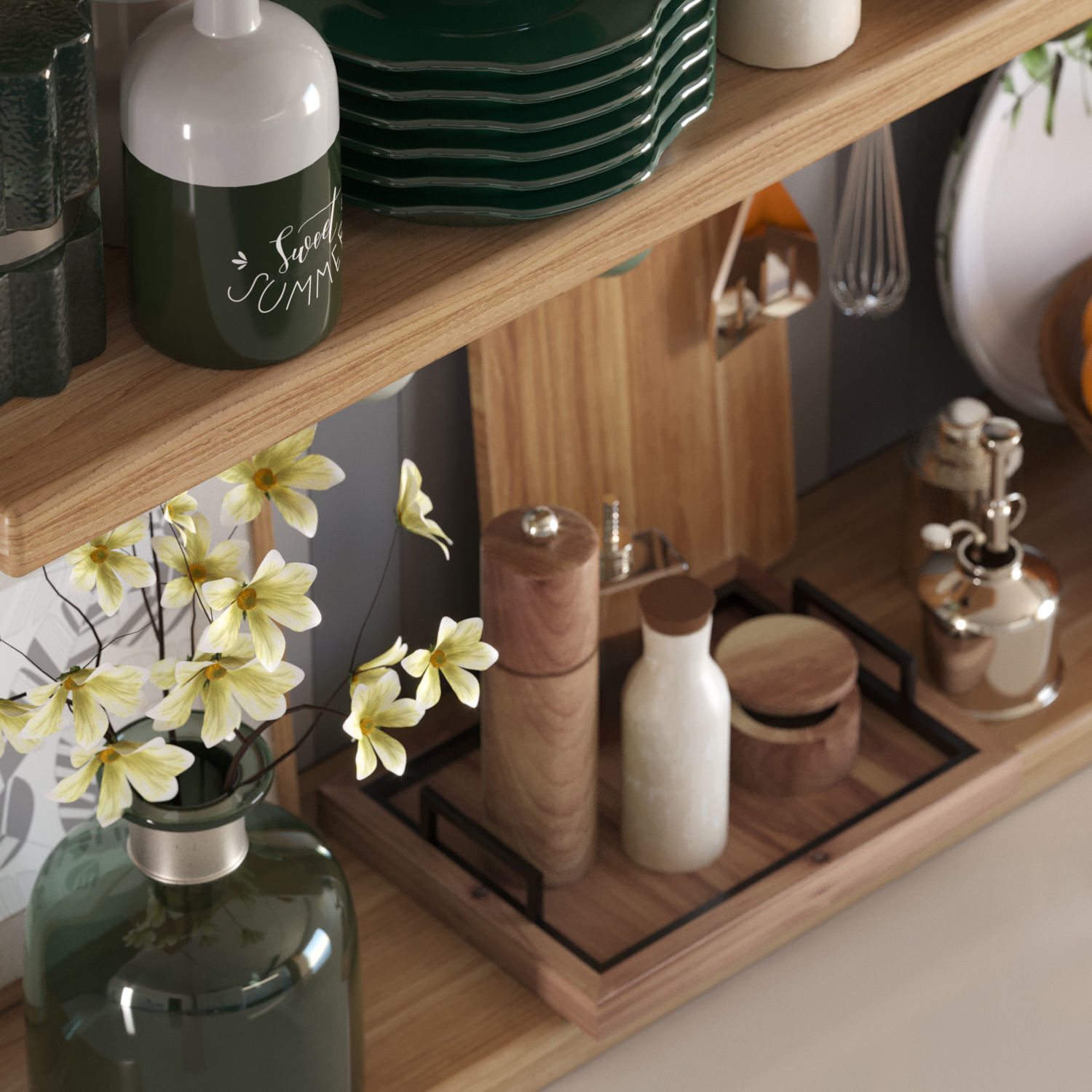 kitchen accessories 002 3D model_3