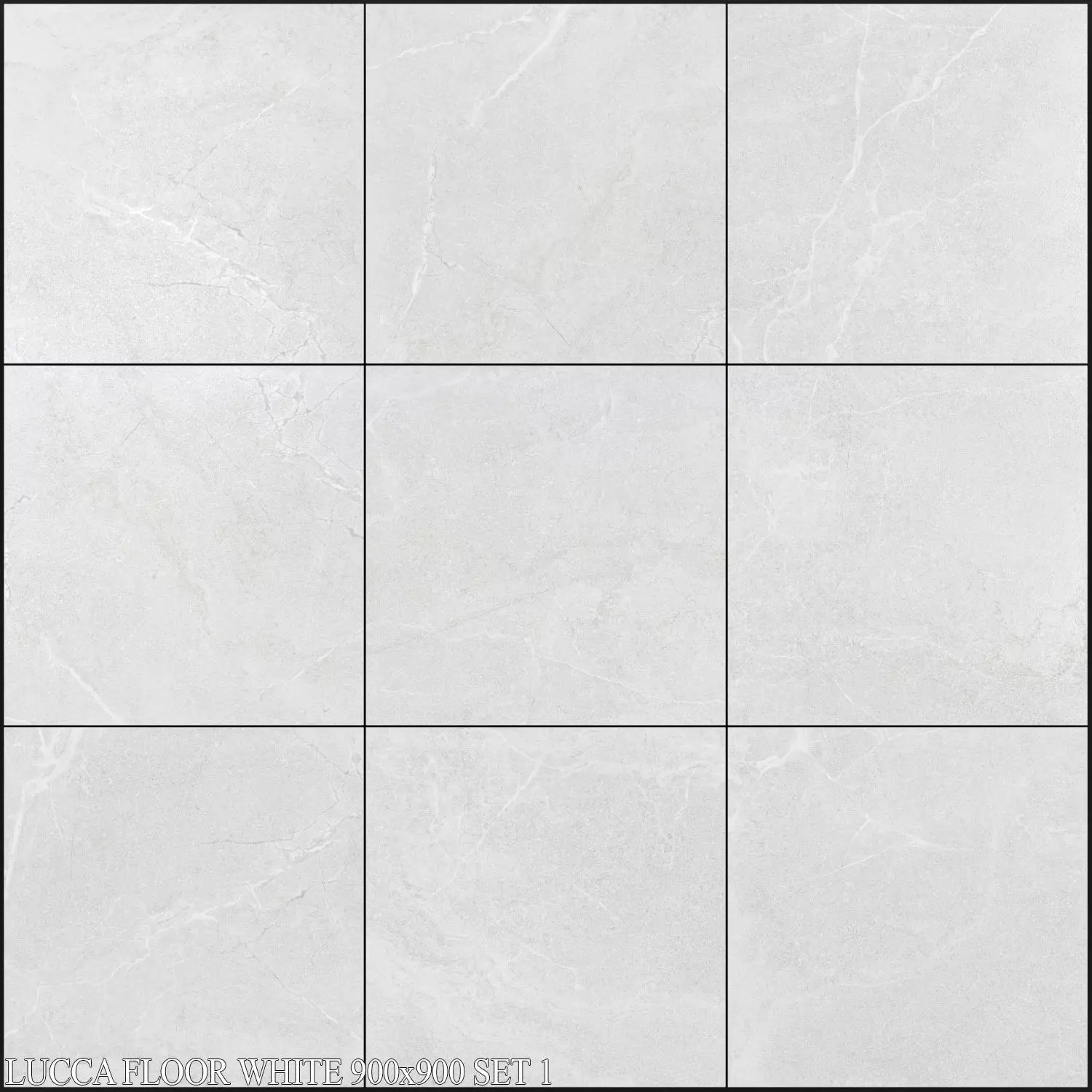 Peronda Lucca Floor White 900x900 Set 1 3D model_0