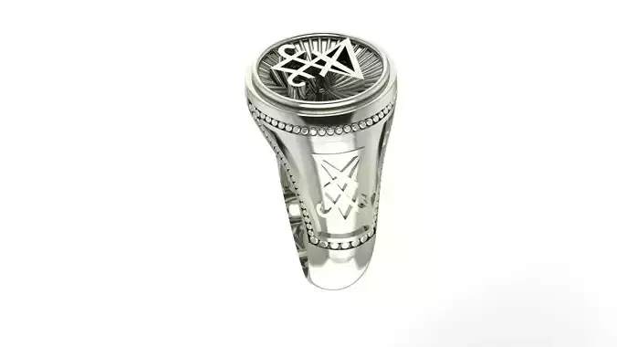 RIING sterling silver ring with celtic design