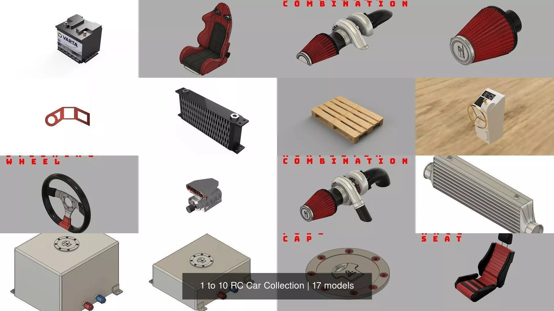 1 to 10 RC Car Collection _0