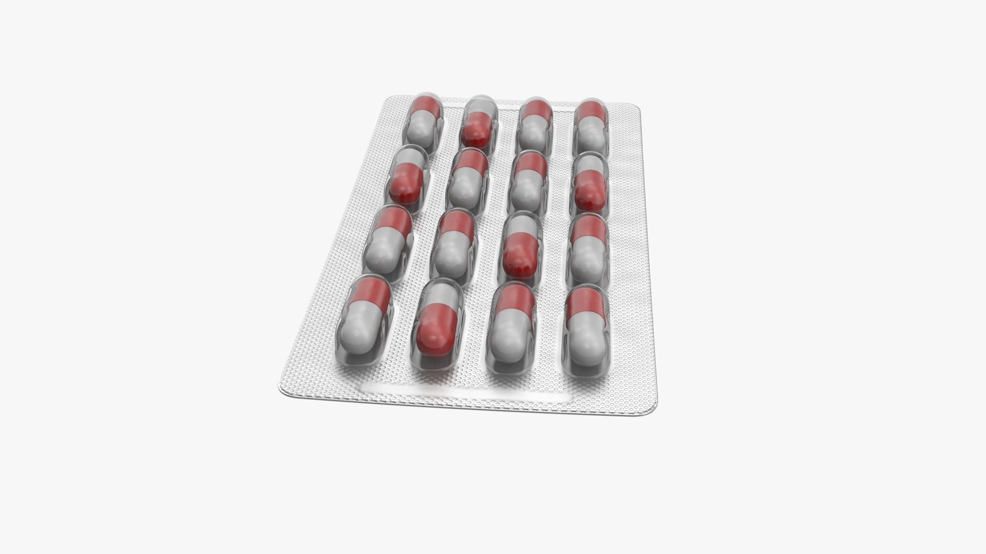 Pills Tablets Low-poly 3D model_6