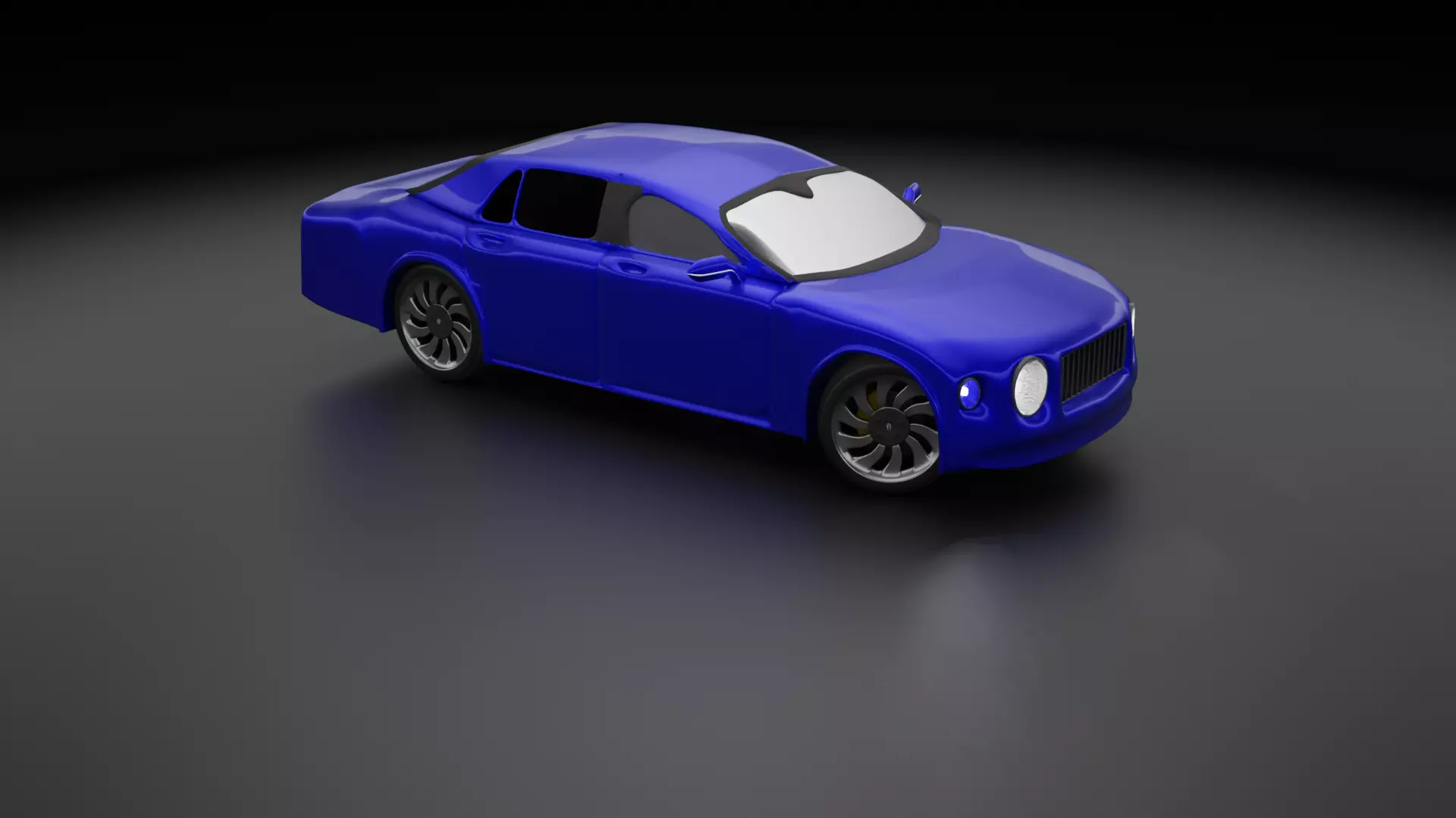 Bentley flying spur 3D model_0