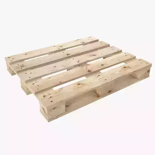 Wood Pallet Low-poly 3D model