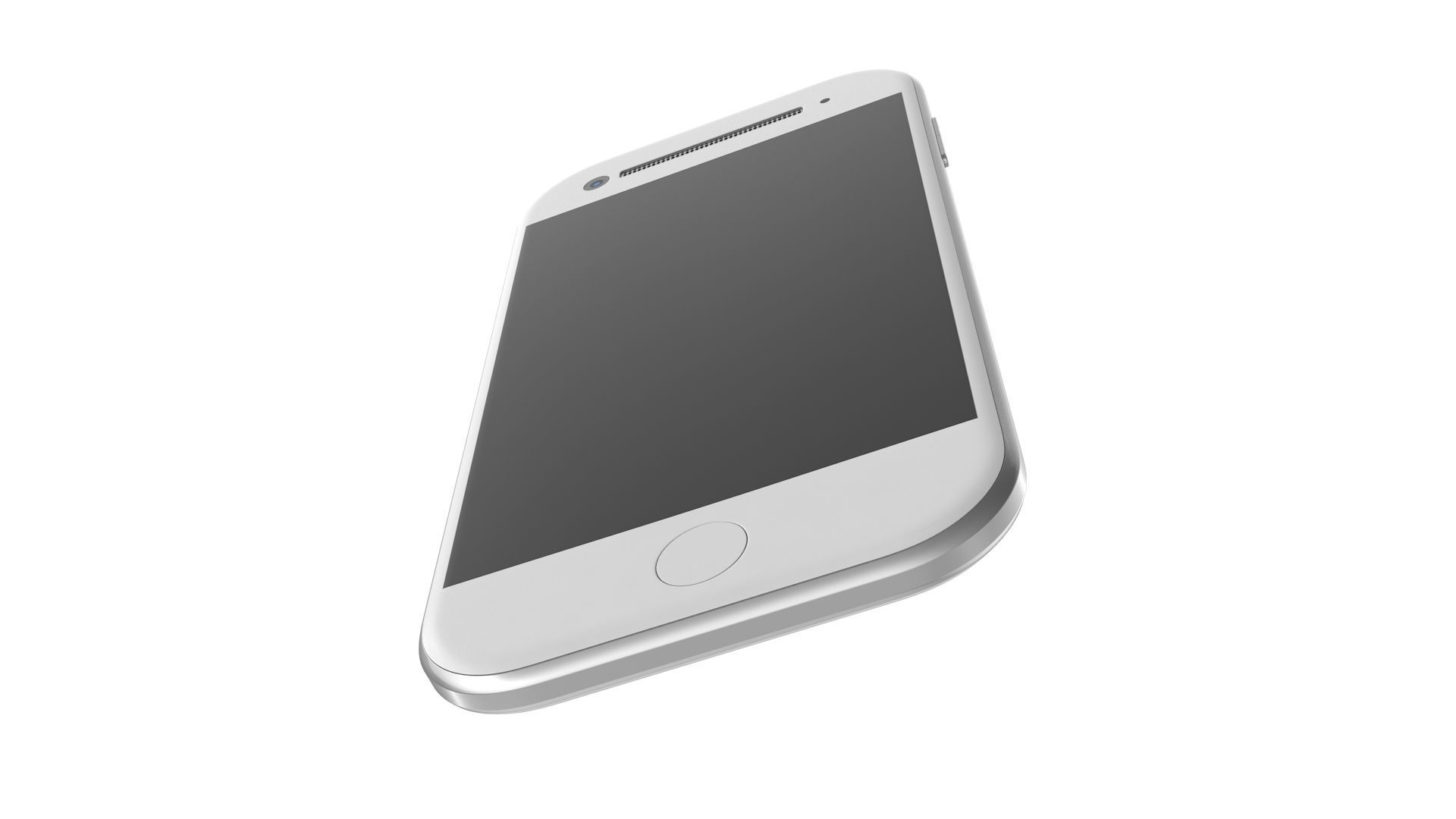 Noname Mobile Phone Low-poly 3D model_5