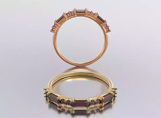 solitaire woman ring