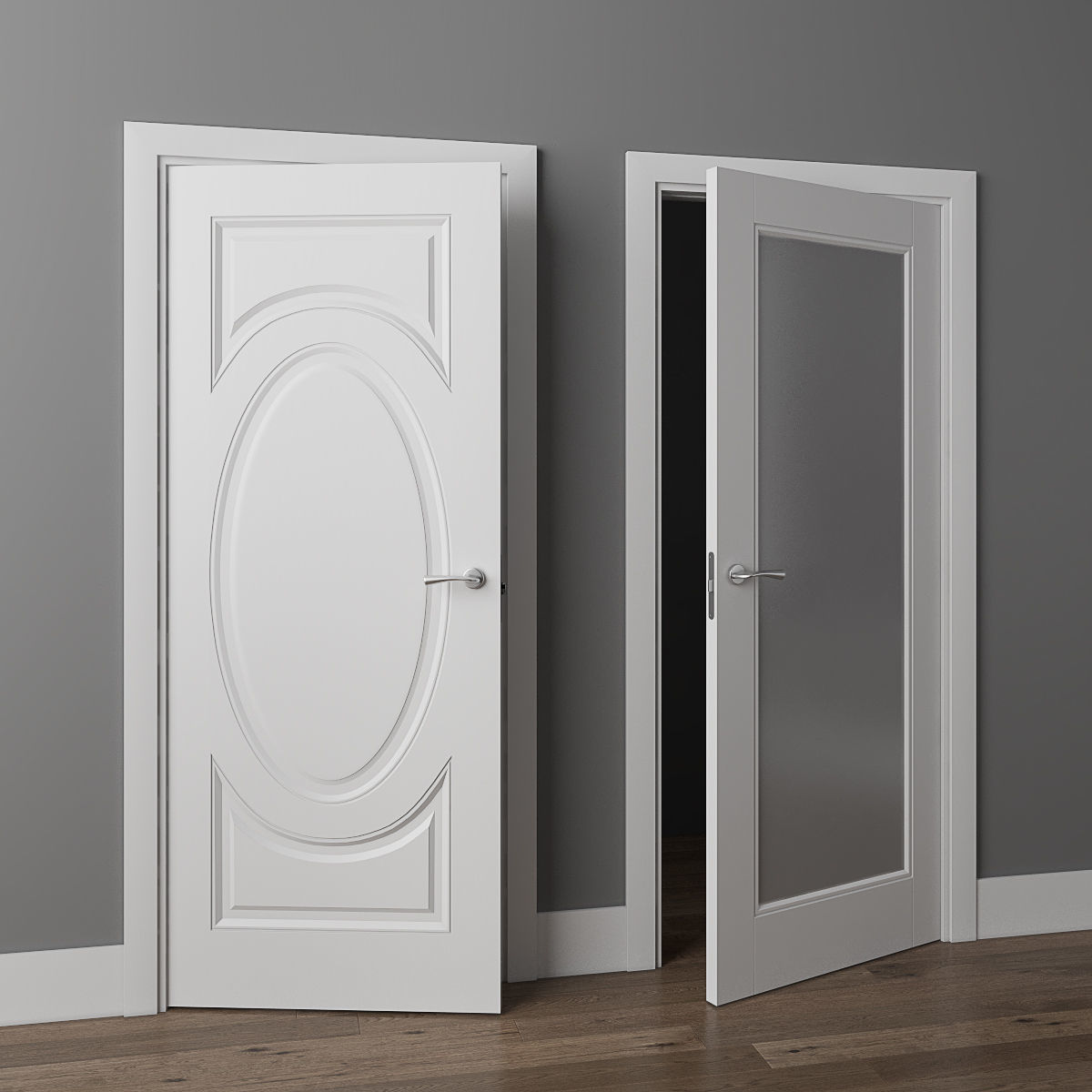 Doors Union Riviera 104p and 101v 3D model_1