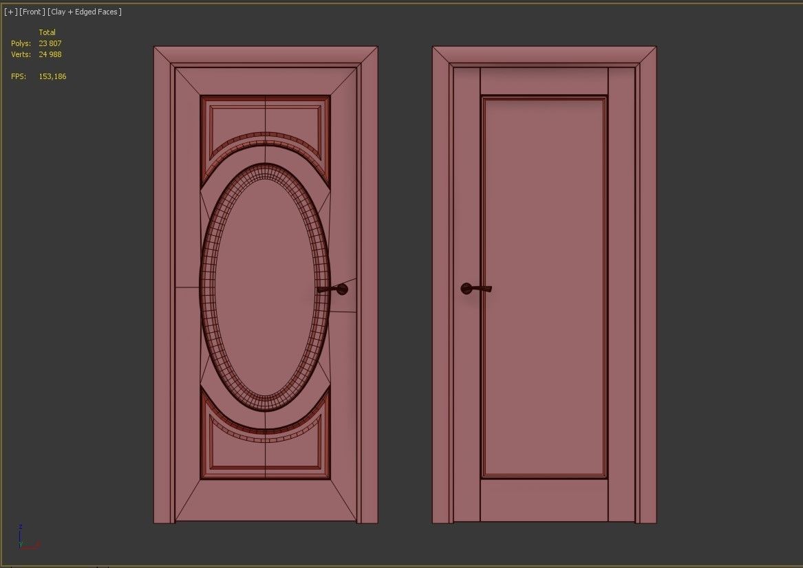 Doors Union Riviera 104p and 101v 3D model_5