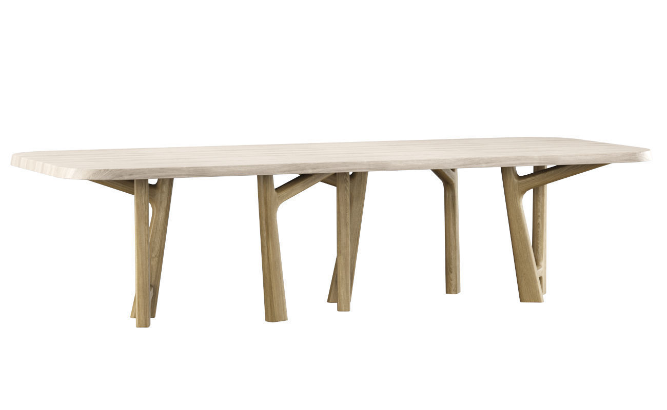 YBU table by Jean-Pierre Tortil  Low-poly 3D model_5