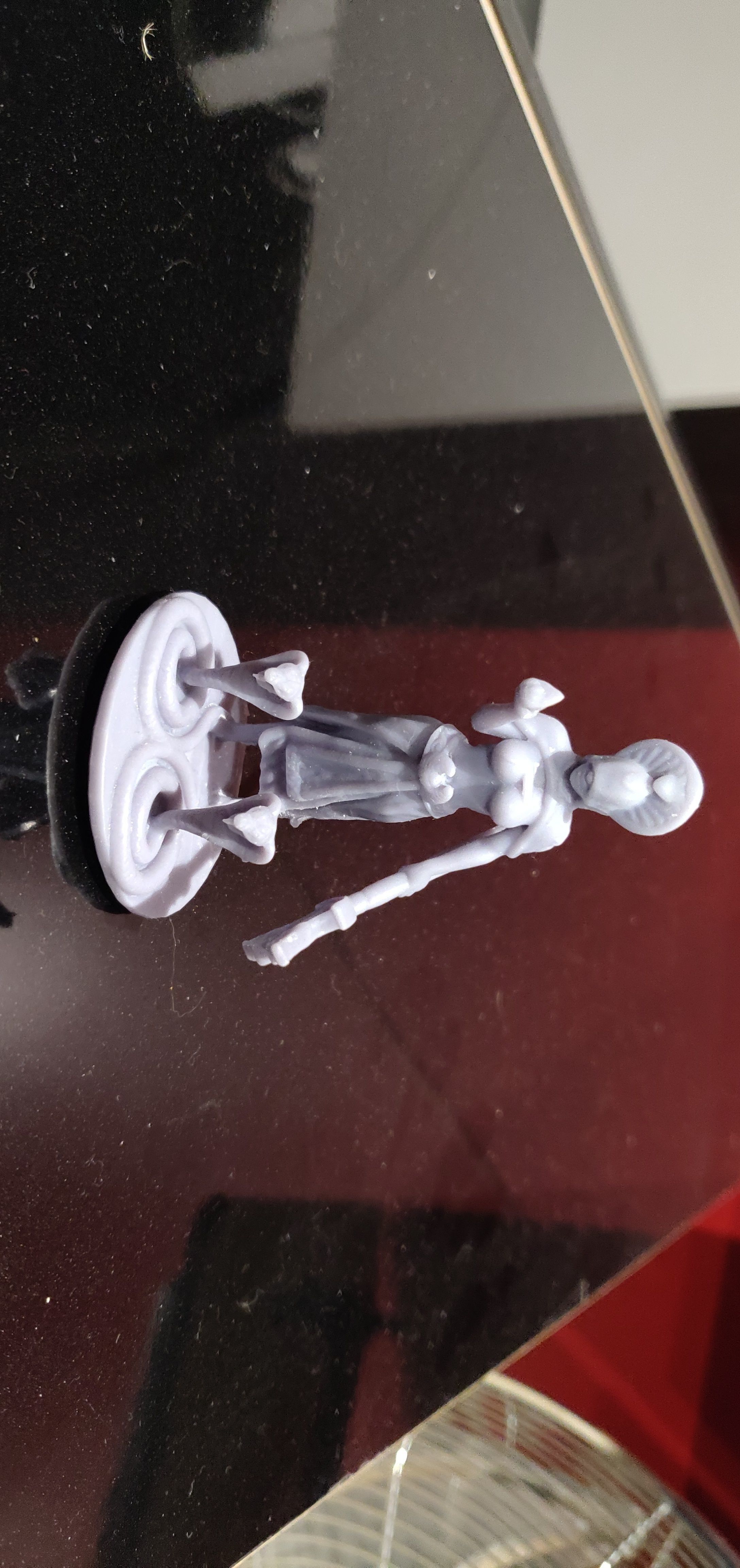 Chess board figure - The Bishop 3D print model_5