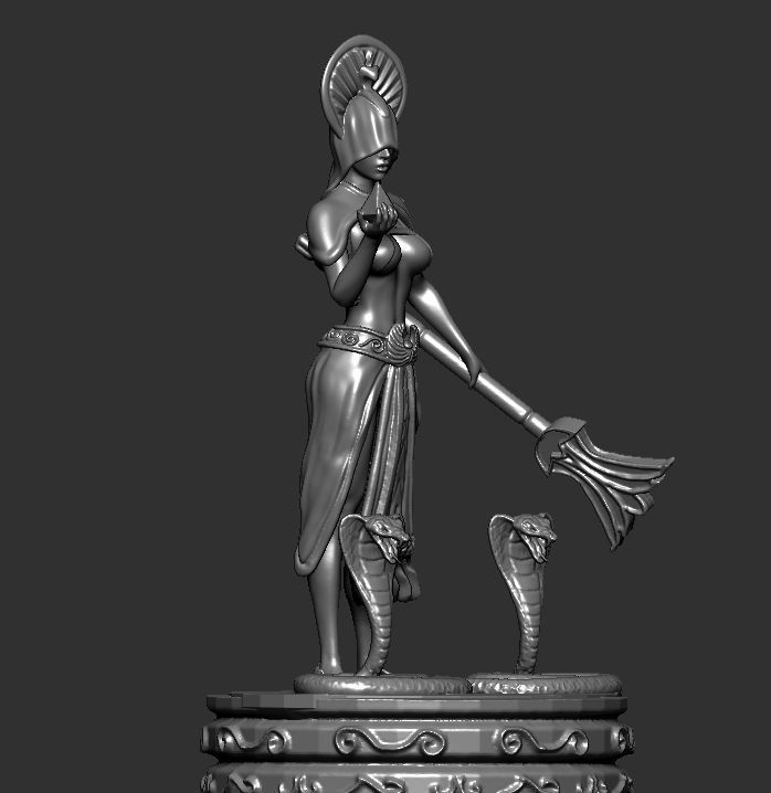 Chess board figure - The Bishop 3D print model_2